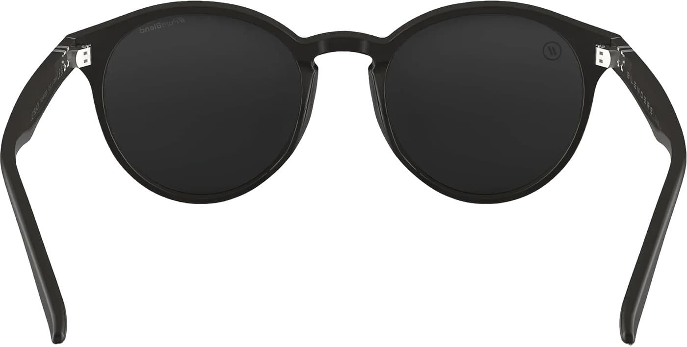 Product gallery image number 5 for product Coastal X2 Jet Black Sunglasses - Gloss Black - Smoke PC Polarized Lens - Unisex