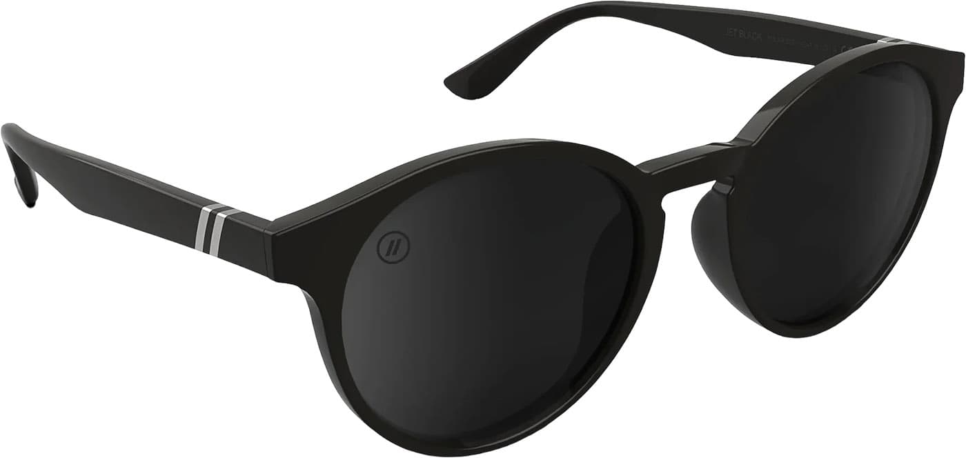 Product gallery image number 7 for product Coastal X2 Jet Black Sunglasses - Gloss Black - Smoke PC Polarized Lens - Unisex
