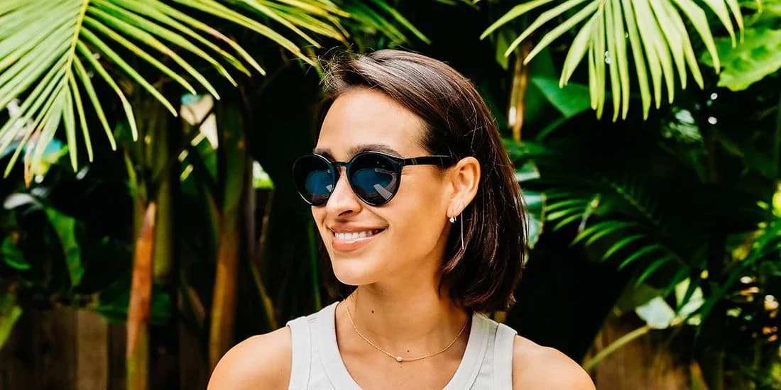 Product gallery image number 2 for product Coastal X2 Jet Black Sunglasses - Gloss Black - Smoke PC Polarized Lens - Unisex
