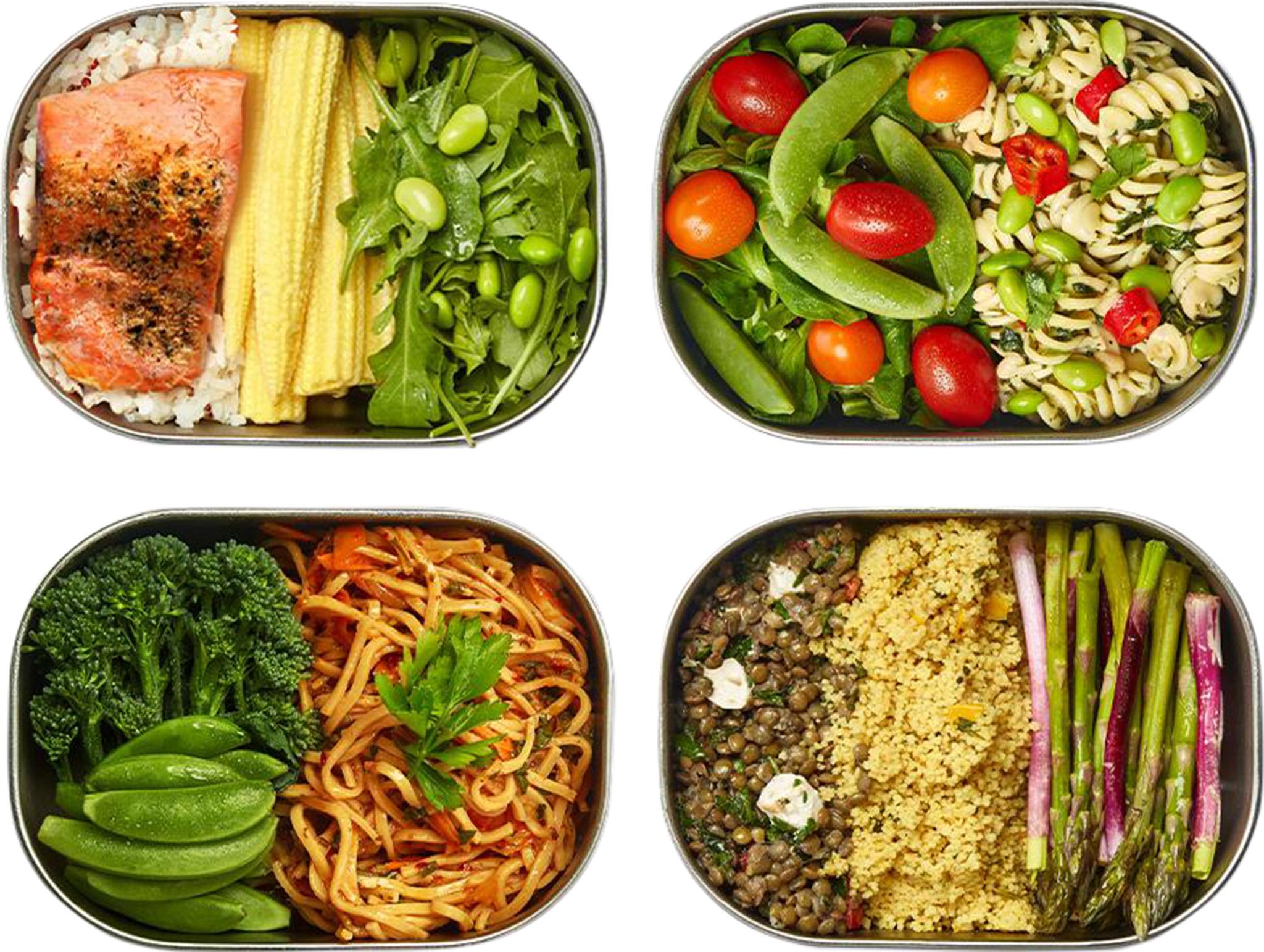 Numéro de l'image de la galerie de produits 3 pour le produit Boîte à lunch en acier inoxydable - 1L