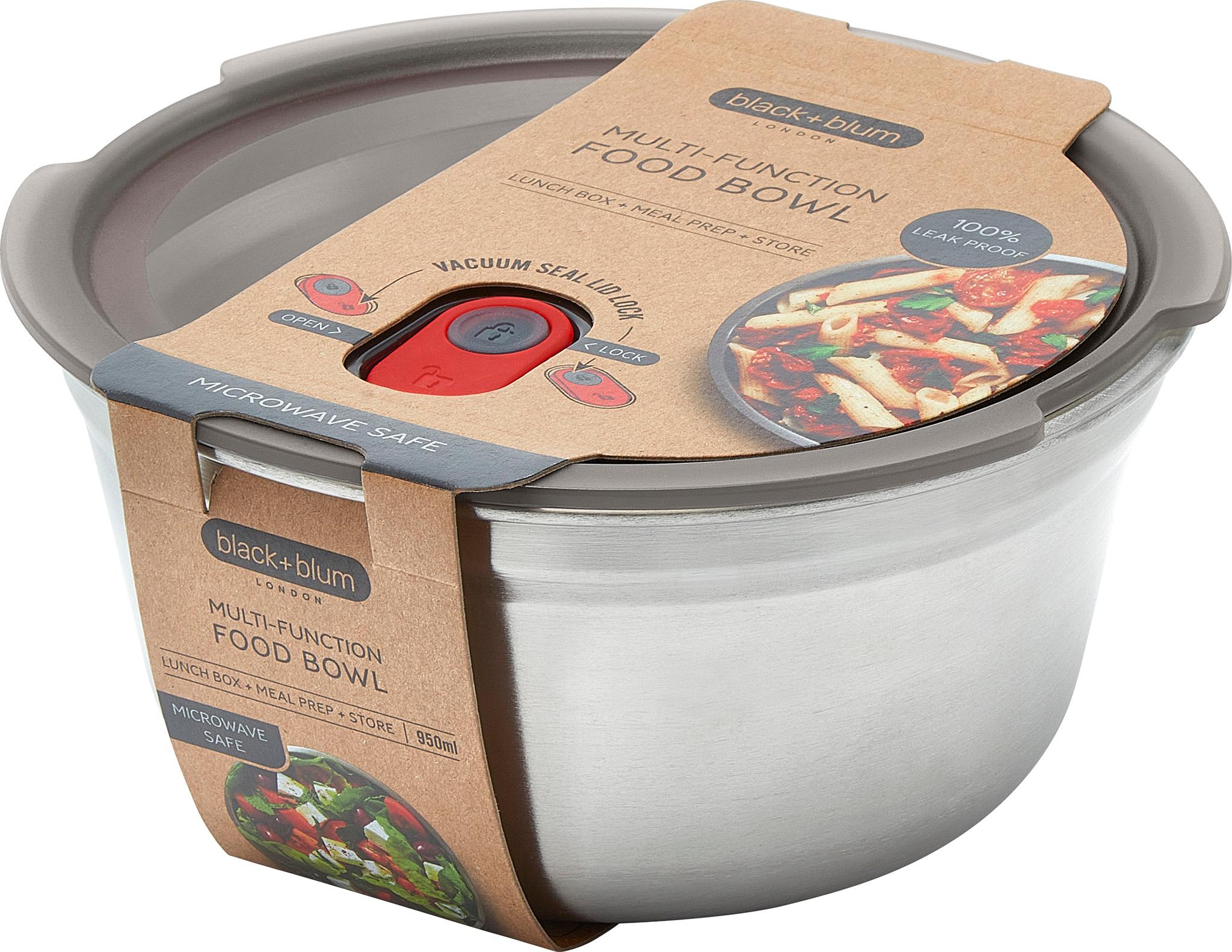 Product gallery image number 5 for product Bol pour aliments en acier inoxydable Meal Prep - Grand format
