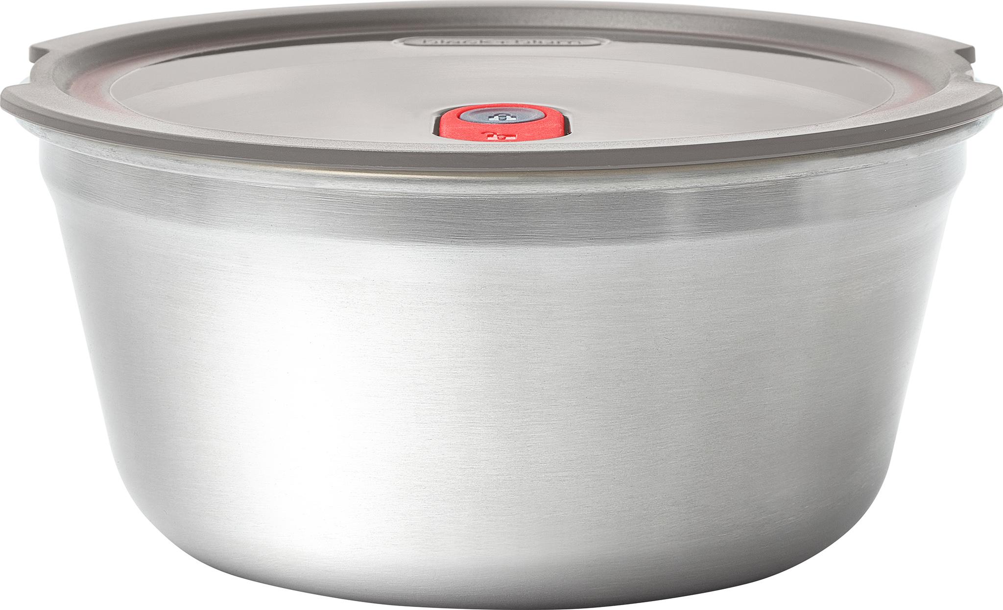 Product gallery image number 4 for product Bol pour aliments en acier inoxydable Meal Prep - Grand format
