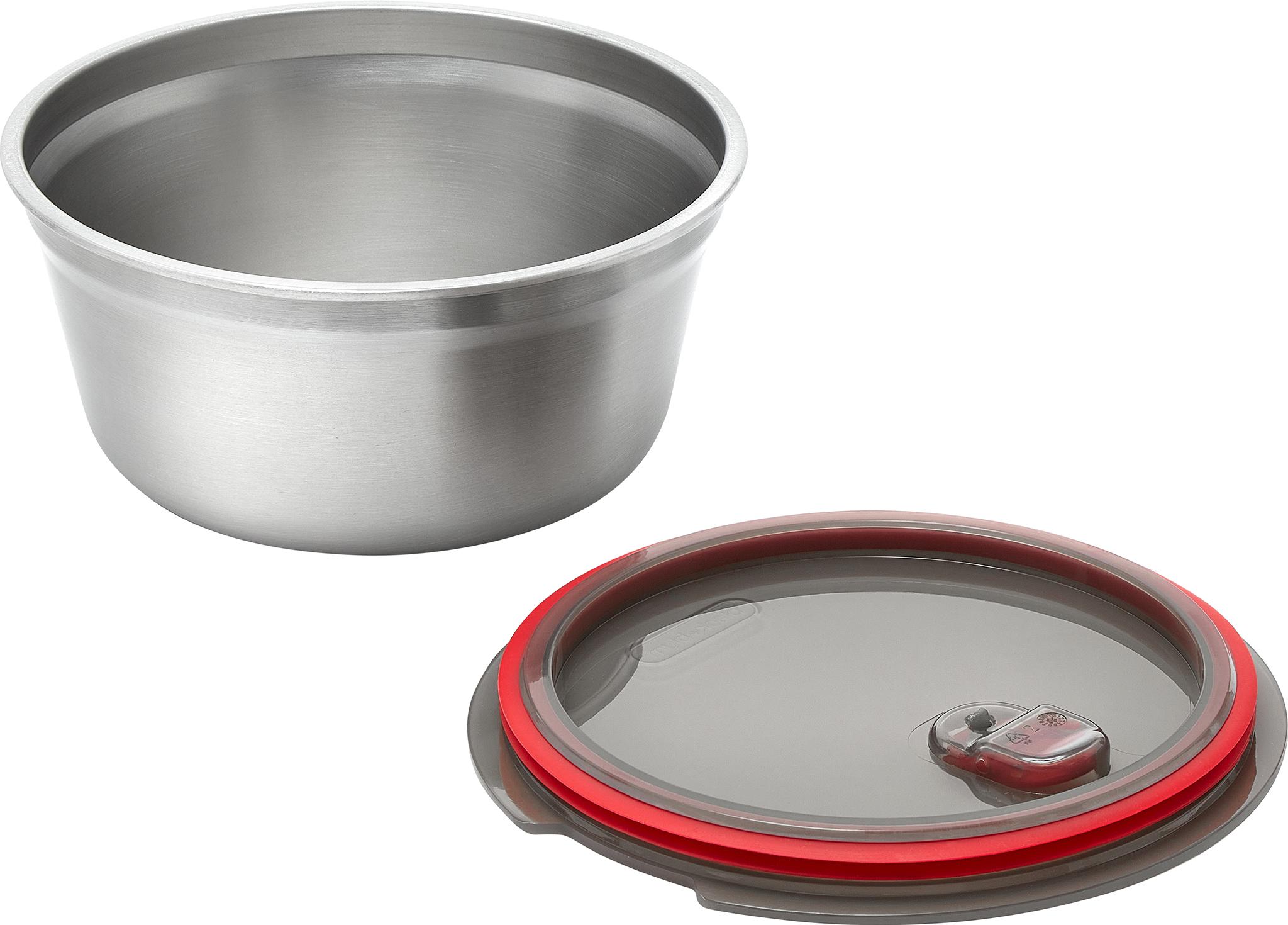 Product gallery image number 2 for product Bol pour aliments en acier inoxydable Meal Prep - Grand format