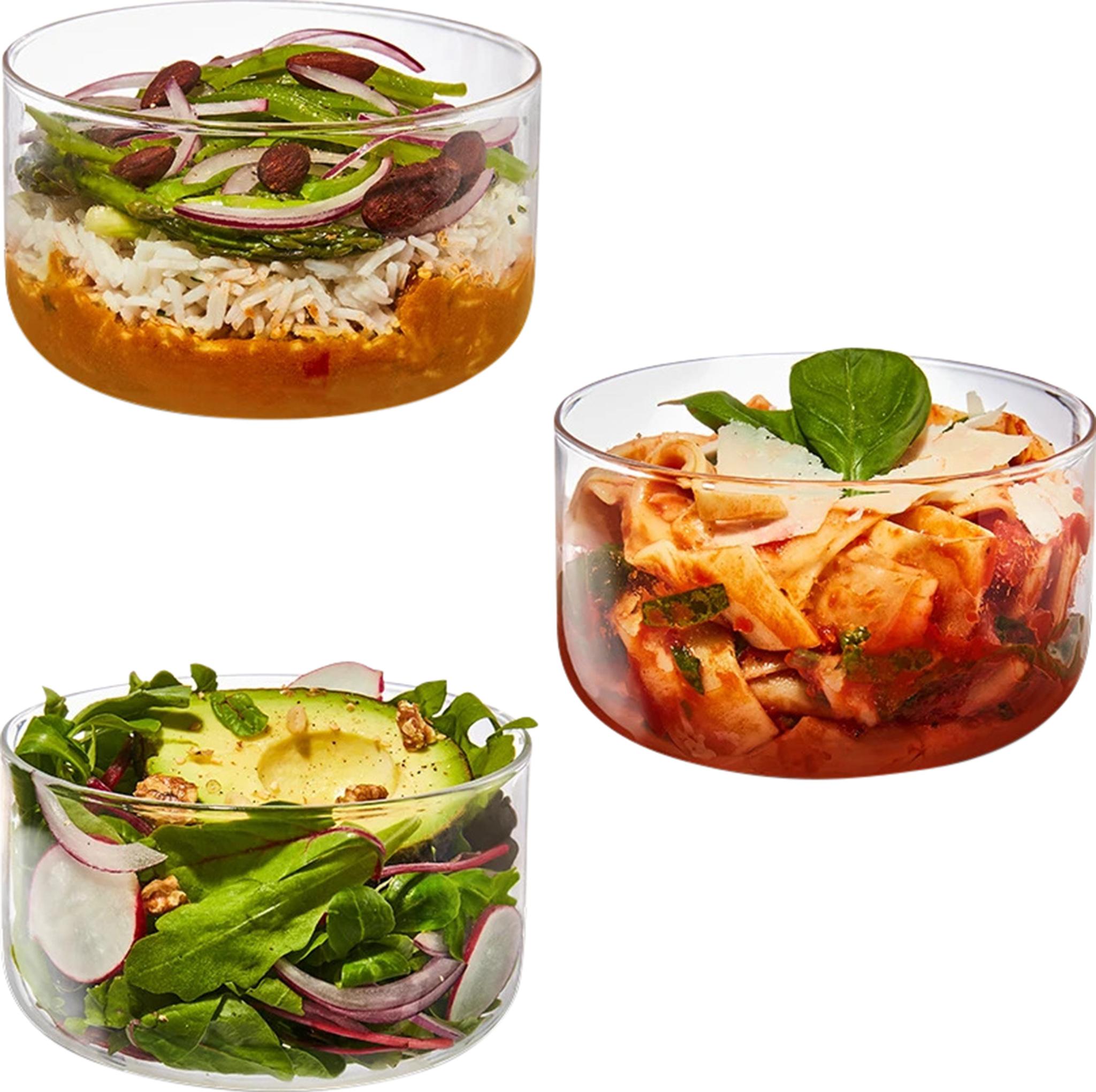 Product gallery image number 2 for product Glass Lunch Bowl 750ml