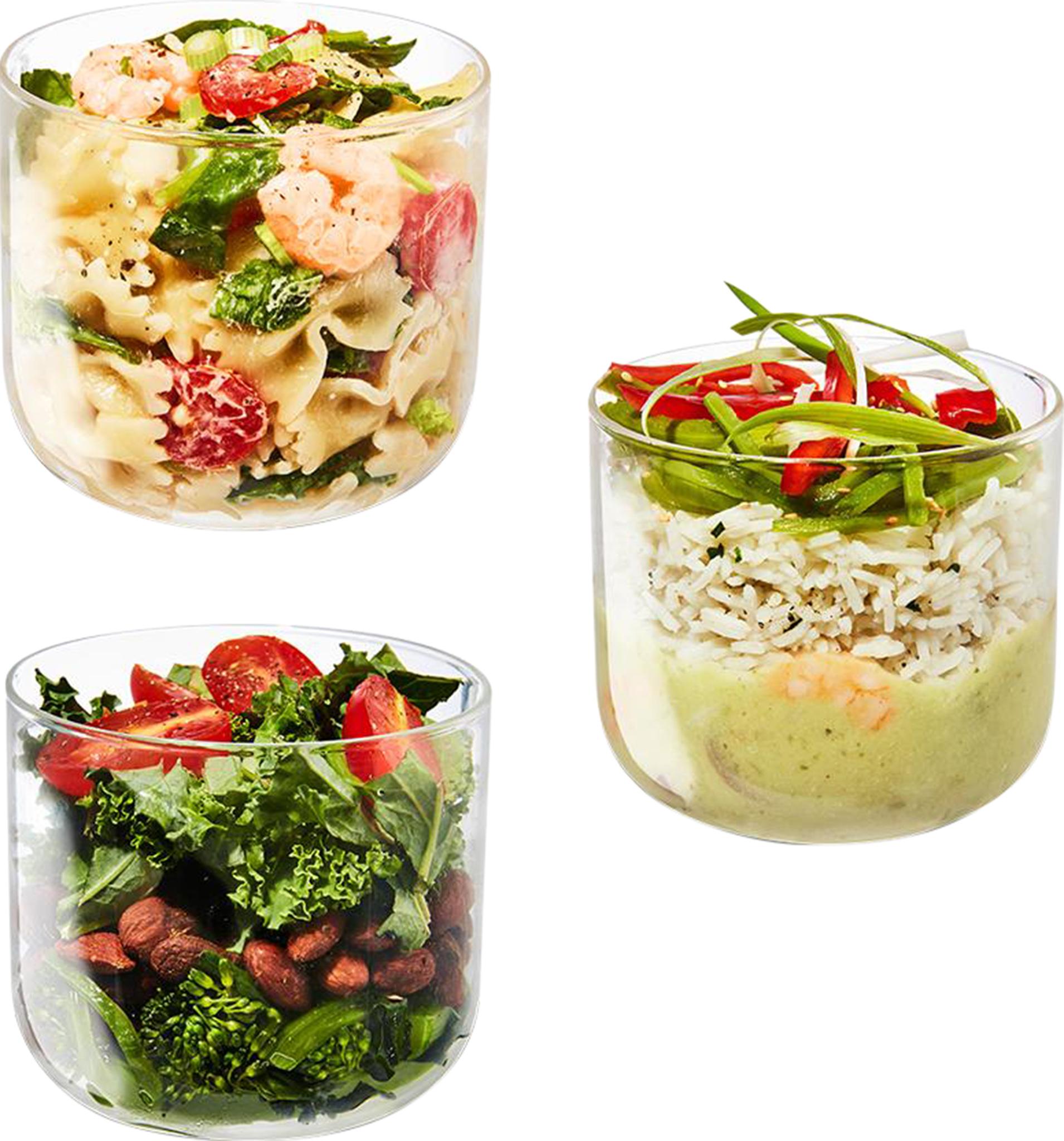Product gallery image number 3 for product Glass Lunch Pot 600ml