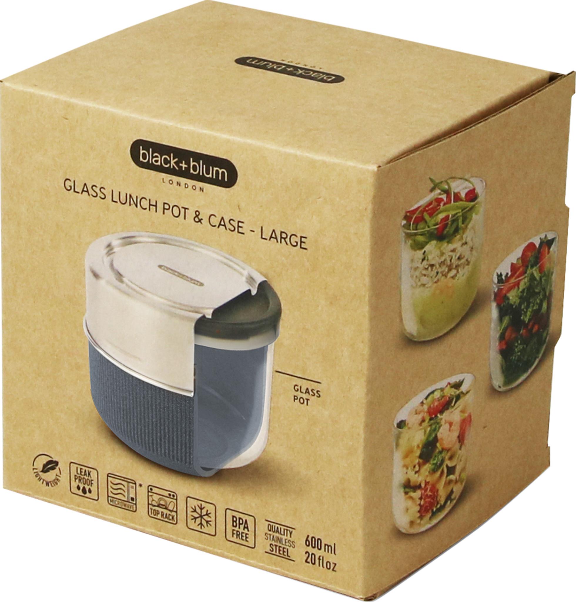 Product gallery image number 7 for product Glass Lunch Pot 600ml