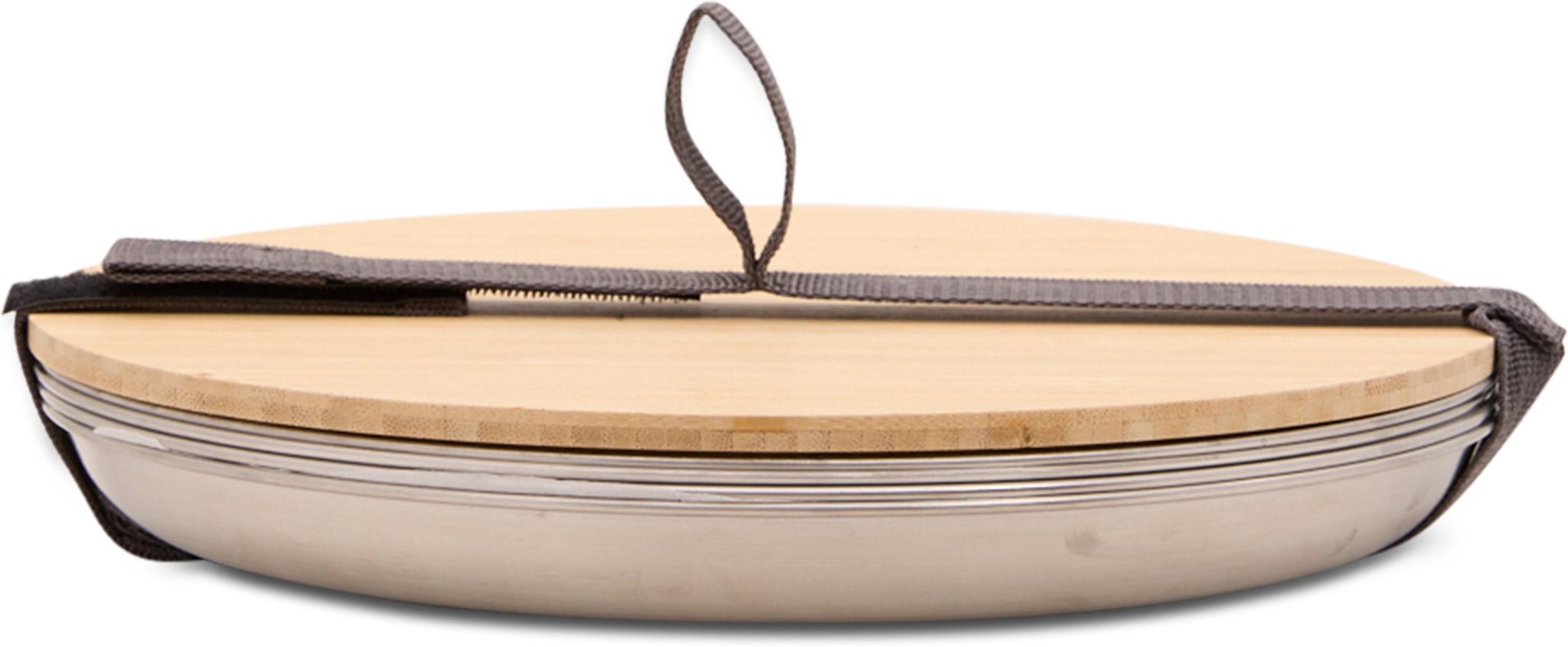 Product gallery image number 3 for product Stainless Steel Plate Set