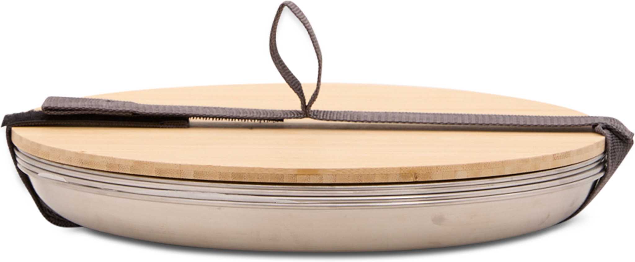 Product image for Stainless Steel Plate Set