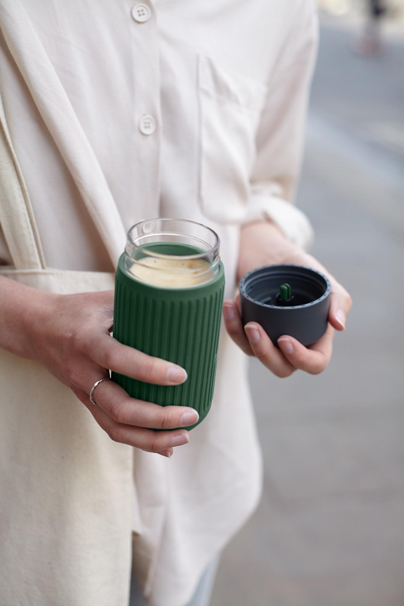 Product gallery image number 3 for product Glass Travel Cup 340ml