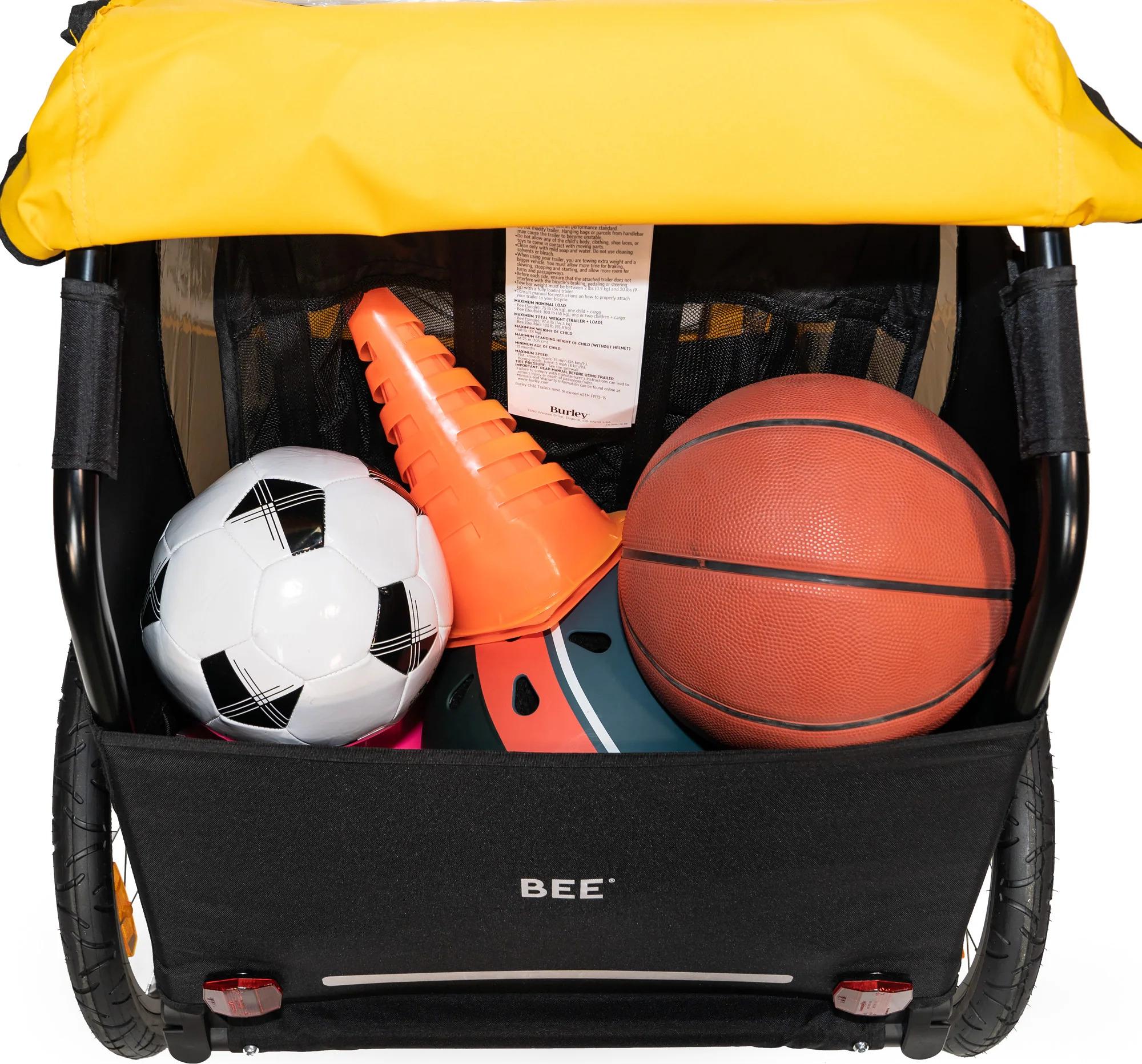 Numéro de l'image de la galerie de produits 4 pour le produit Remorque de vélo double Bee