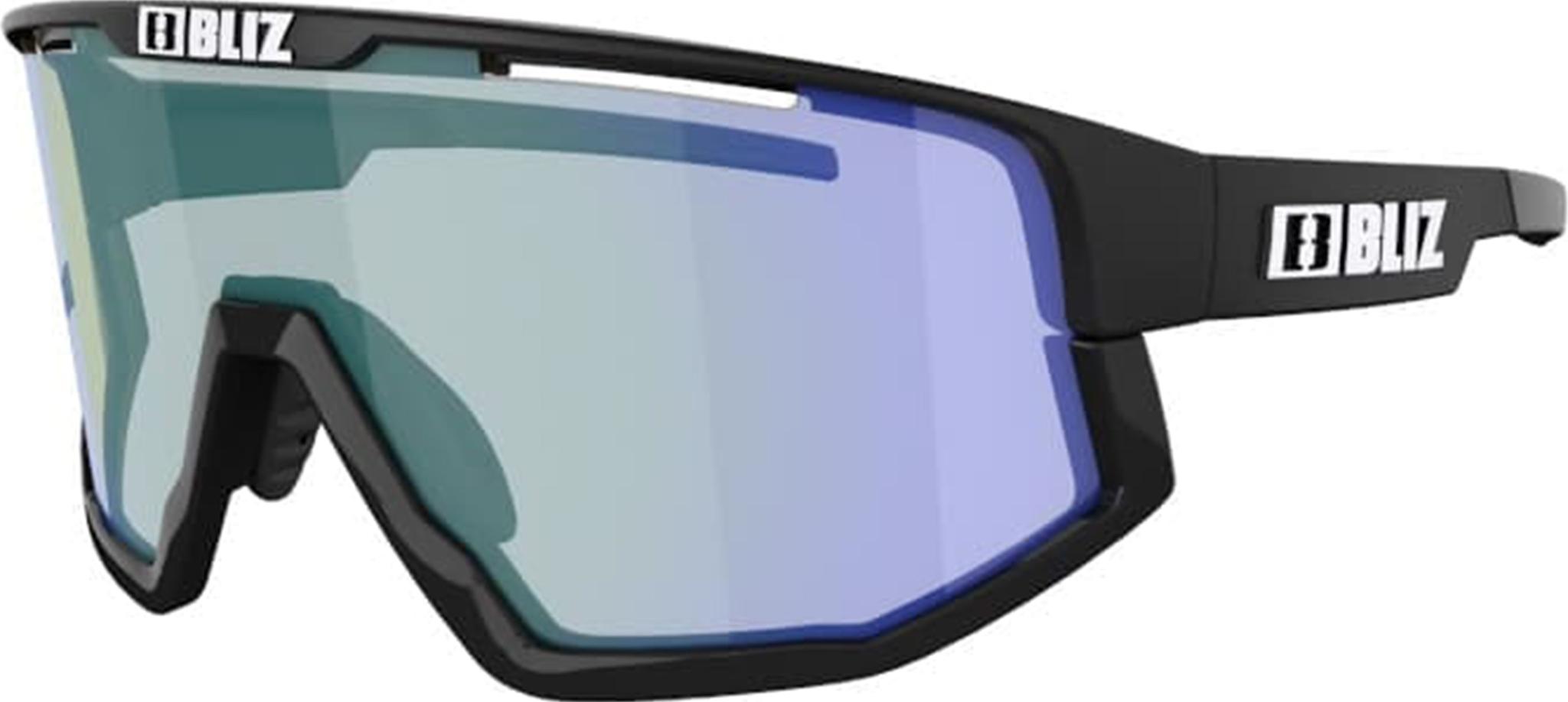 Product gallery image number 5 for product Fusion Nano Optics Photochromic Sunglasses - Matt Black - Brown With Blue Multi Lens - Unisex