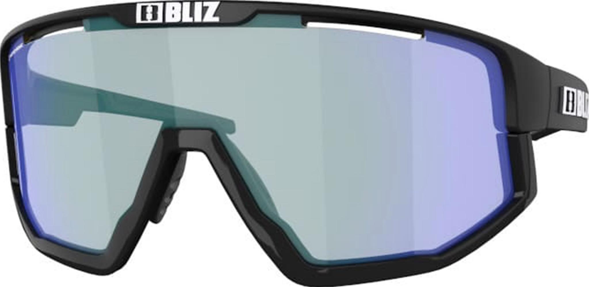 Product gallery image number 6 for product Fusion Nano Optics Photochromic Sunglasses - Matt Black - Brown With Blue Multi Lens - Unisex