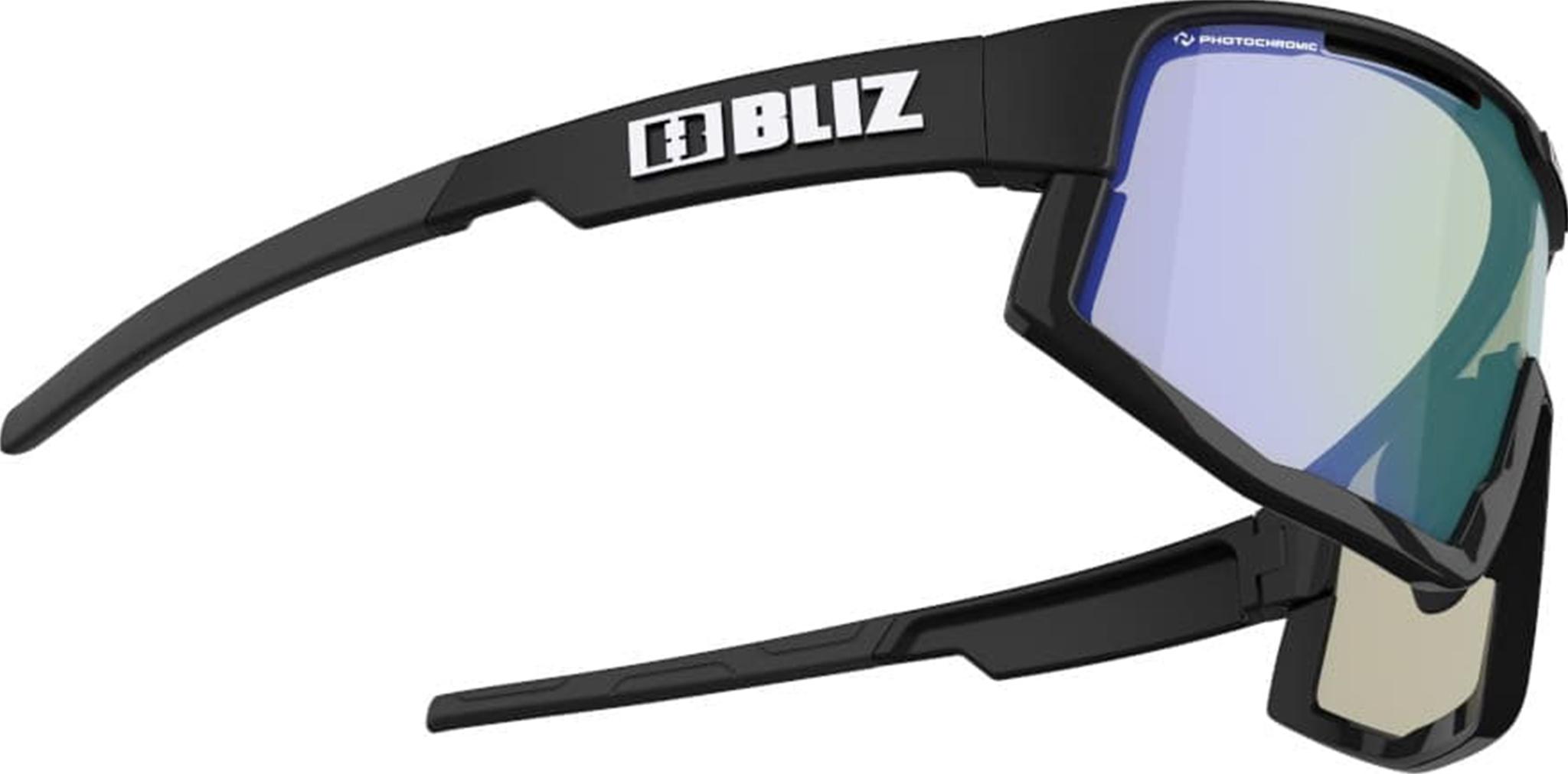 Product gallery image number 8 for product Fusion Nano Optics Photochromic Sunglasses - Matt Black - Brown With Blue Multi Lens - Unisex