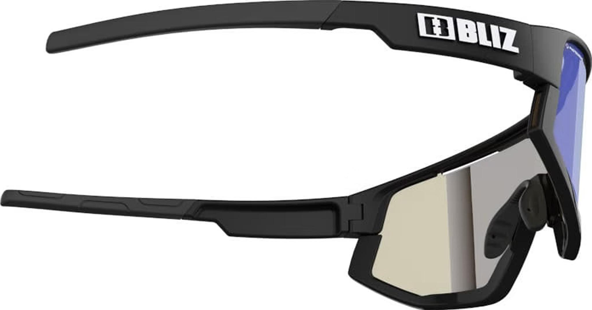 Product gallery image number 10 for product Fusion Nano Optics Photochromic Sunglasses - Matt Black - Brown With Blue Multi Lens - Unisex