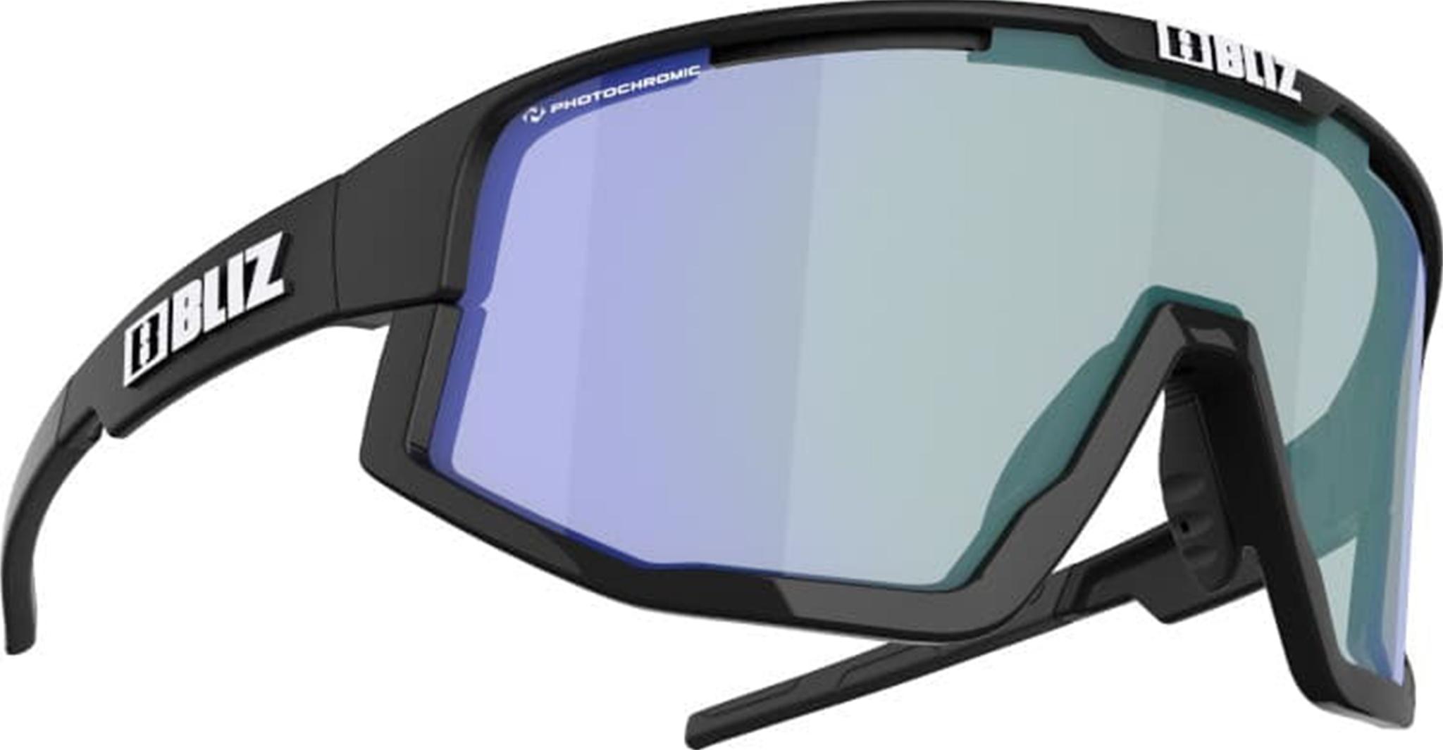 Product gallery image number 1 for product Fusion Nano Optics Photochromic Sunglasses - Matt Black - Brown With Blue Multi Lens - Unisex