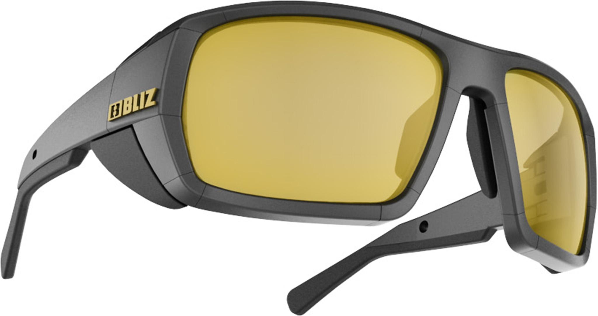 Product gallery image number 1 for product Peak Brown Polarized With Gold Mirror Lens Sunglasses - Unisex