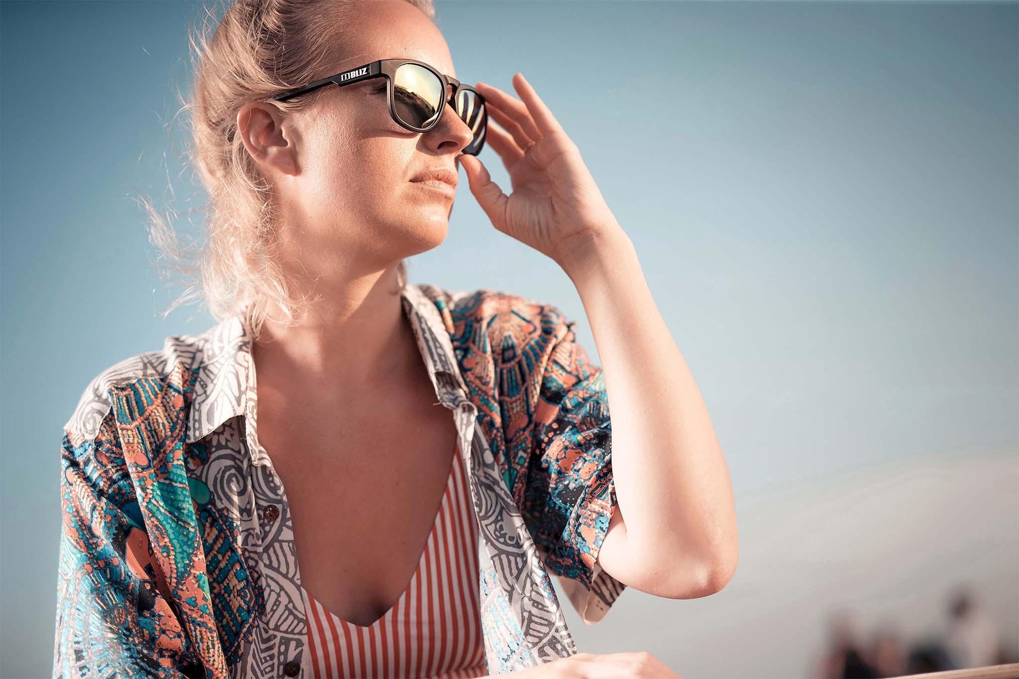 Product gallery image number 2 for product Ace Smoke With Rose Gold Multi Lens Sunglasses - Unisex