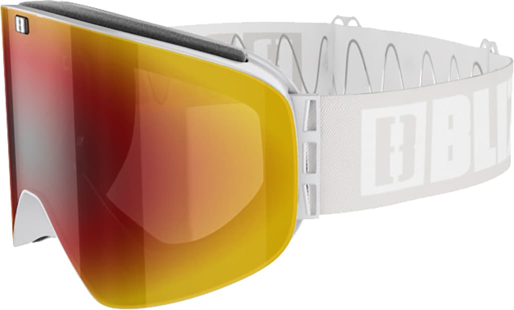 Product gallery image number 6 for product Flow Goggles - Grey - Brown with Red Multi Lens