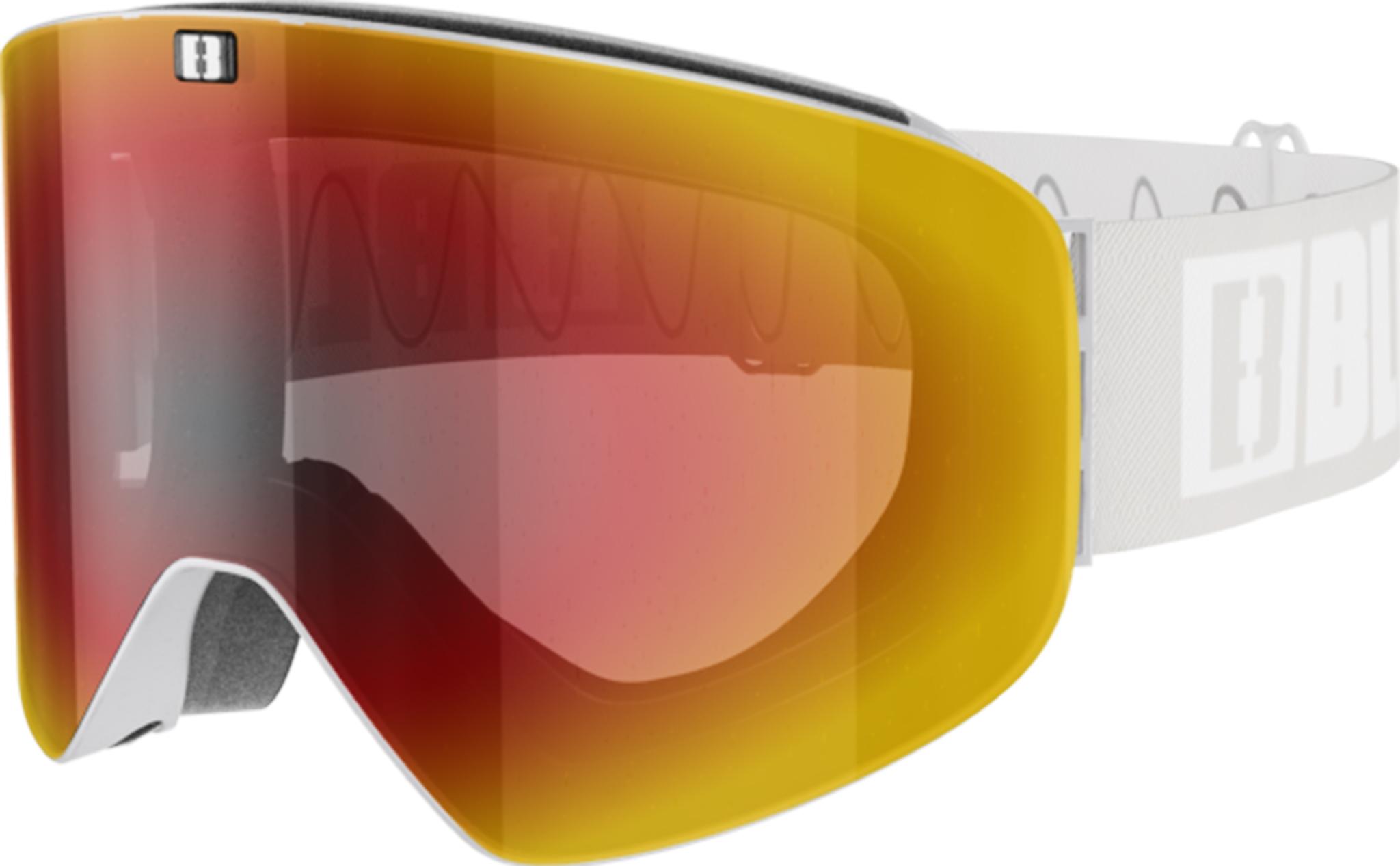 Product gallery image number 1 for product Flow Goggles - Grey - Brown with Red Multi Lens