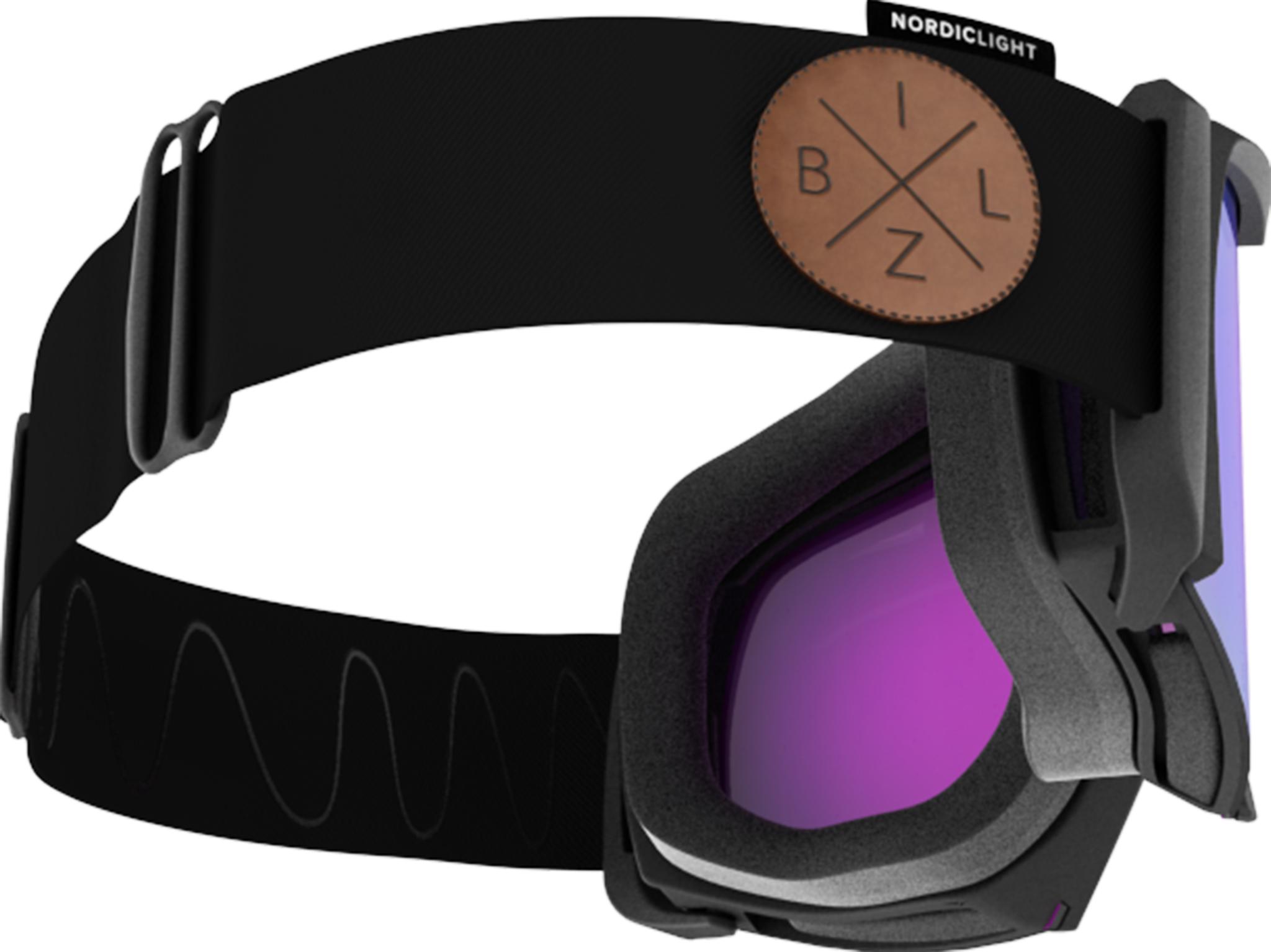 Product gallery image number 3 for product Nova Nano Optics Nordic Light Goggles - Black - Violet with Blue Multi Lens