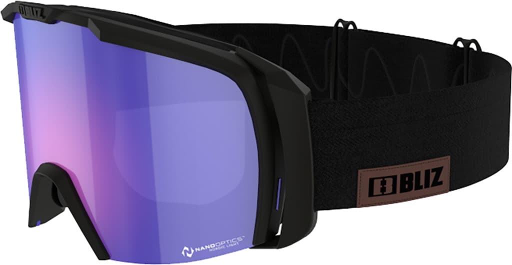 Product gallery image number 6 for product Nova Nano Optics Nordic Light Goggles - Black - Violet with Blue Multi Lens