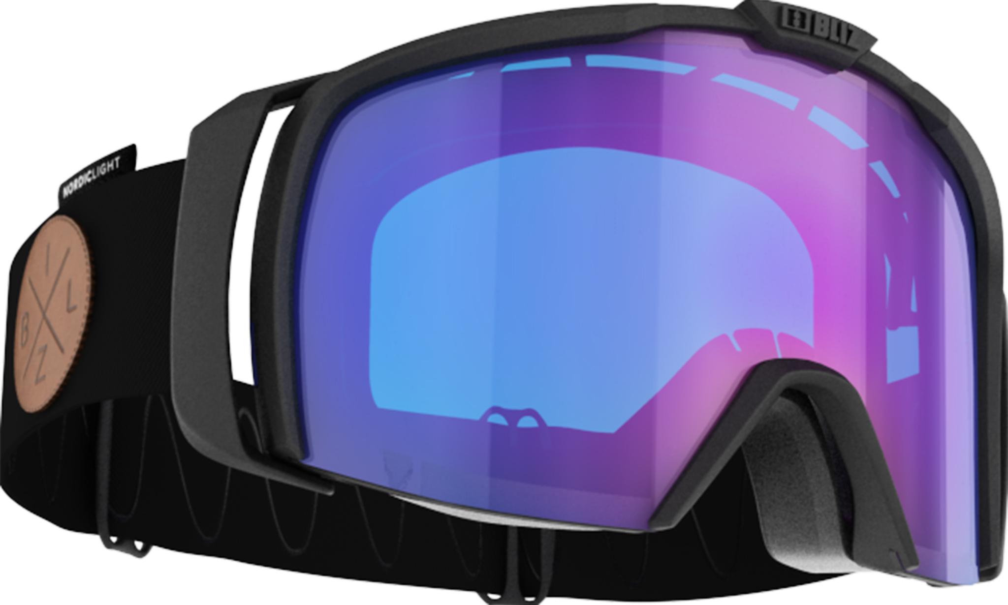 Product gallery image number 4 for product Nova Nano Optics Nordic Light Goggles - Black - Violet with Blue Multi Lens