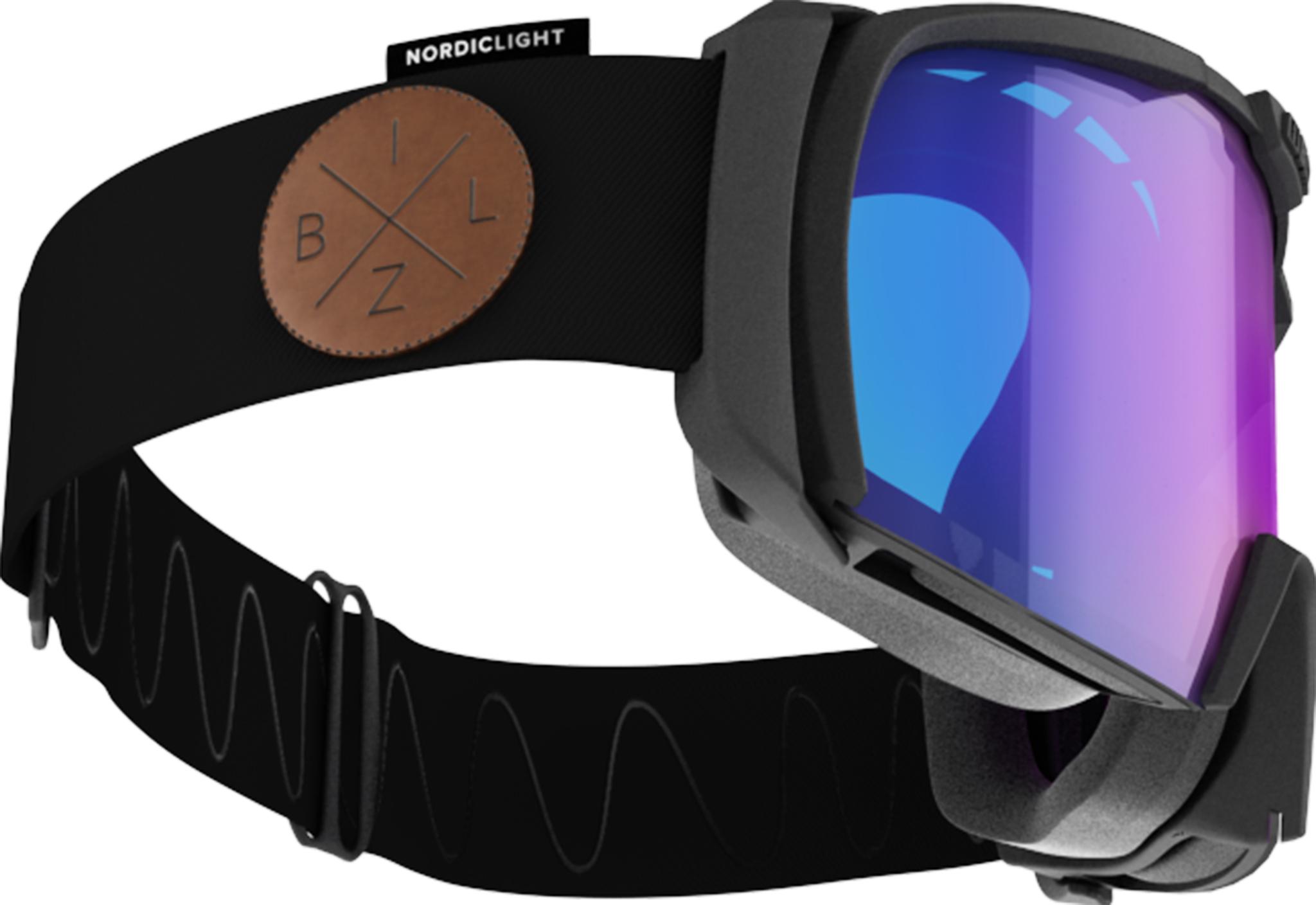 Product gallery image number 5 for product Nova Nano Optics Nordic Light Goggles - Black - Violet with Blue Multi Lens