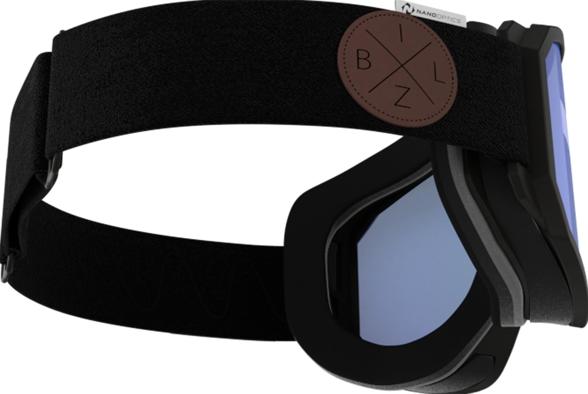 Product gallery image number 2 for product Rave Nano Optics Nordic Light Goggles - Black - Orange with Blue Multi Lens - Unisex