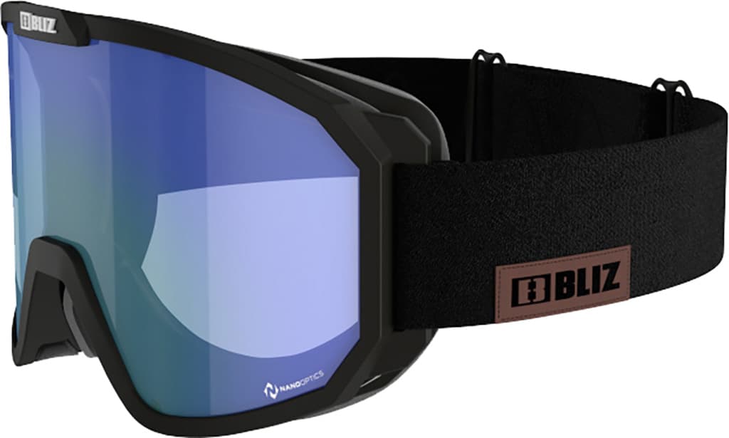 Product gallery image number 6 for product Rave Nano Optics Nordic Light Goggles - Black - Orange with Blue Multi Lens - Unisex