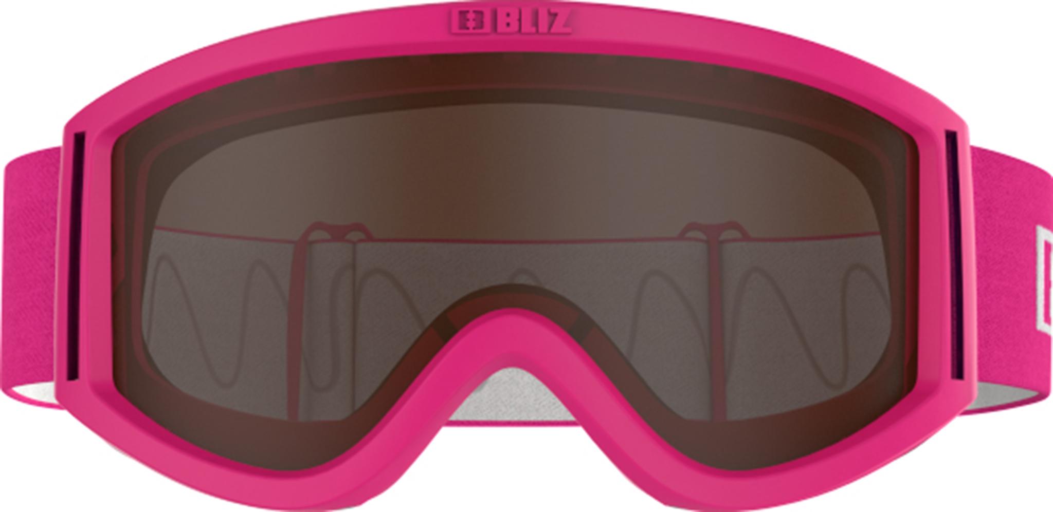 Product gallery image number 3 for product Pixie Goggles - Pink - Brown Single Lens