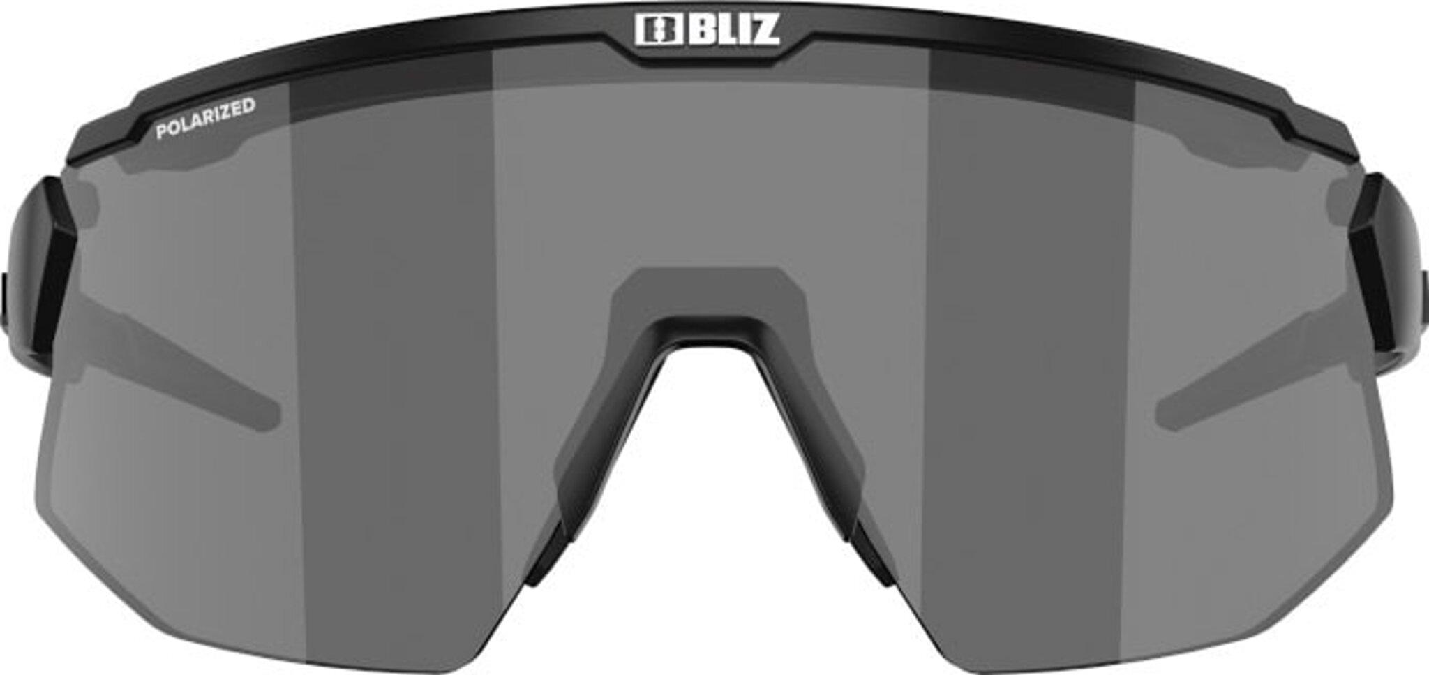 Product gallery image number 4 for product Breeze Polarized Sunglasses - Matt Black - Brown with Silver Mirror Polarized Lens 
