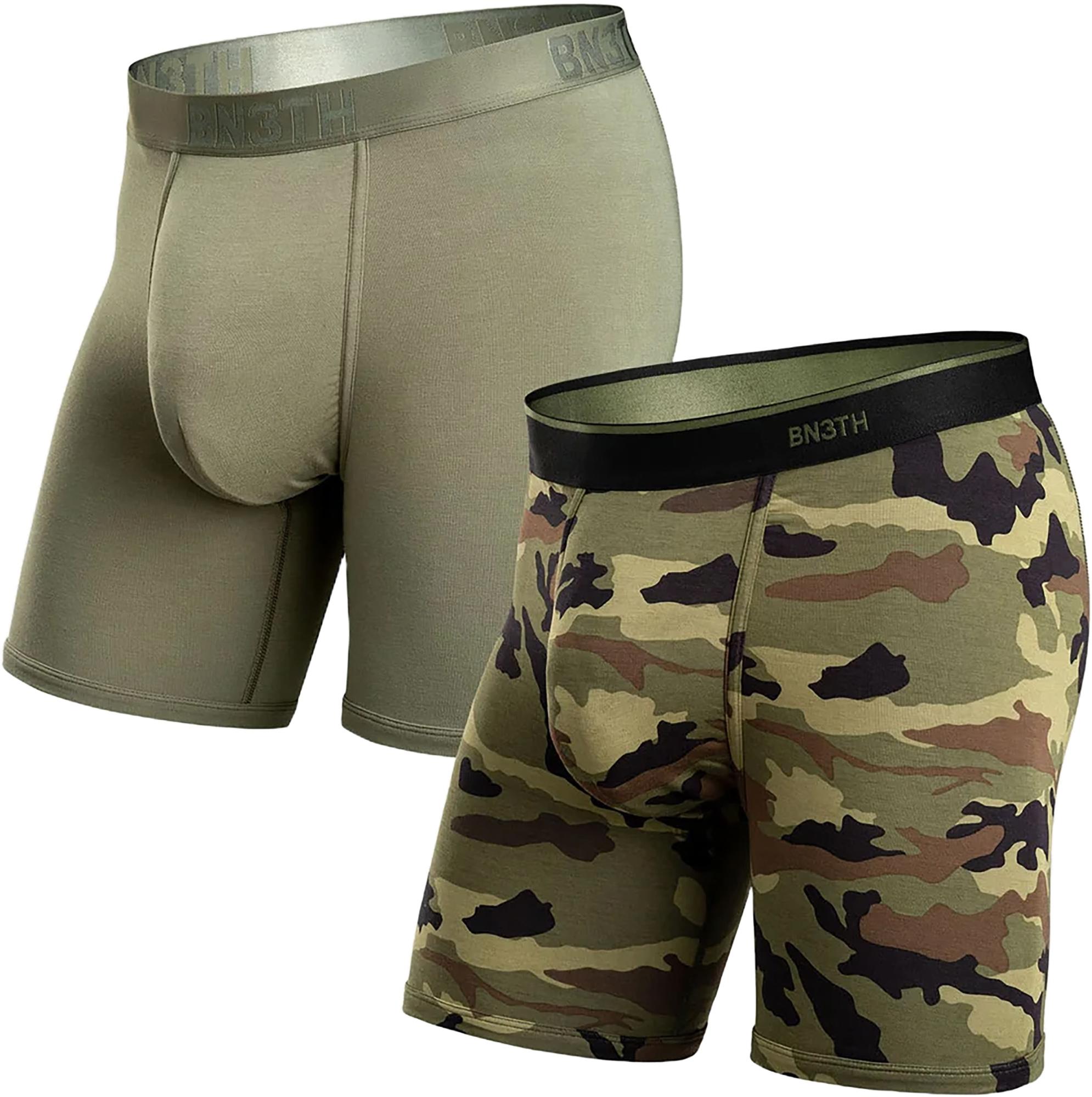 Numéro de l'image de la galerie de produits 1 pour le produit Boxeurs longs Classic Paquet de 2 - Homme