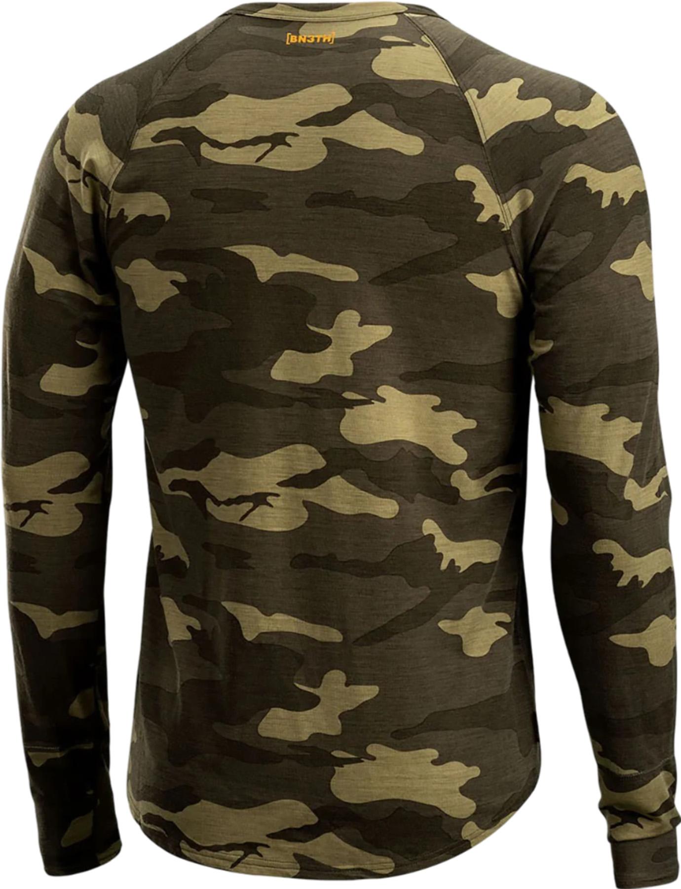 Numéro de l'image de la galerie de produits 2 pour le produit Couche de base pour le haut à col rond en mérinos - Homme