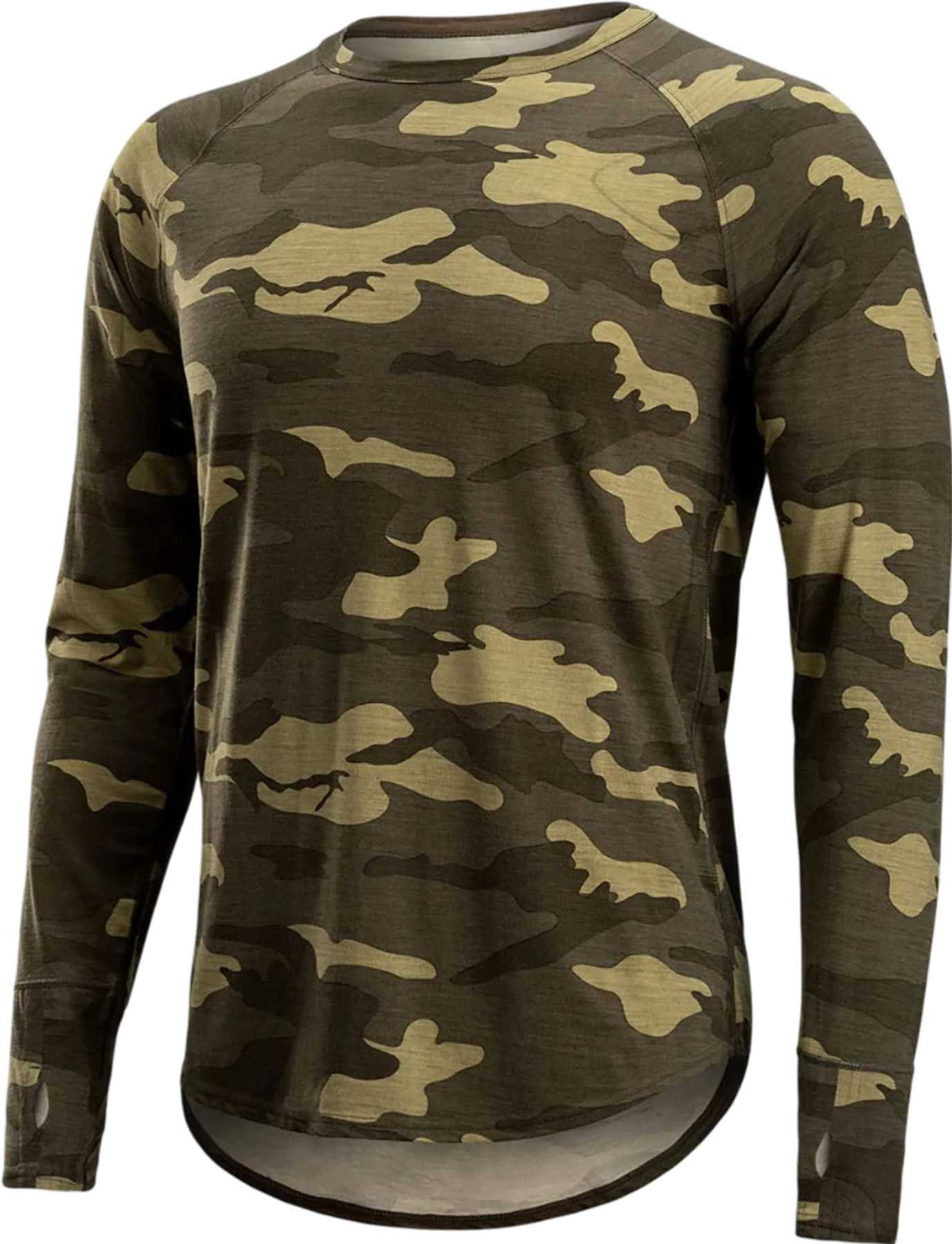 Image de produit pour Couche de base pour le haut à col rond en mérinos - Homme