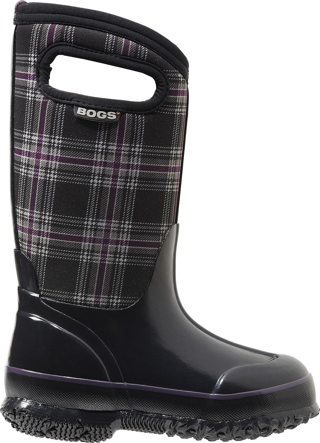 Product gallery image number 1 for product Classic Winter Plaid Insulated Boots - Kids