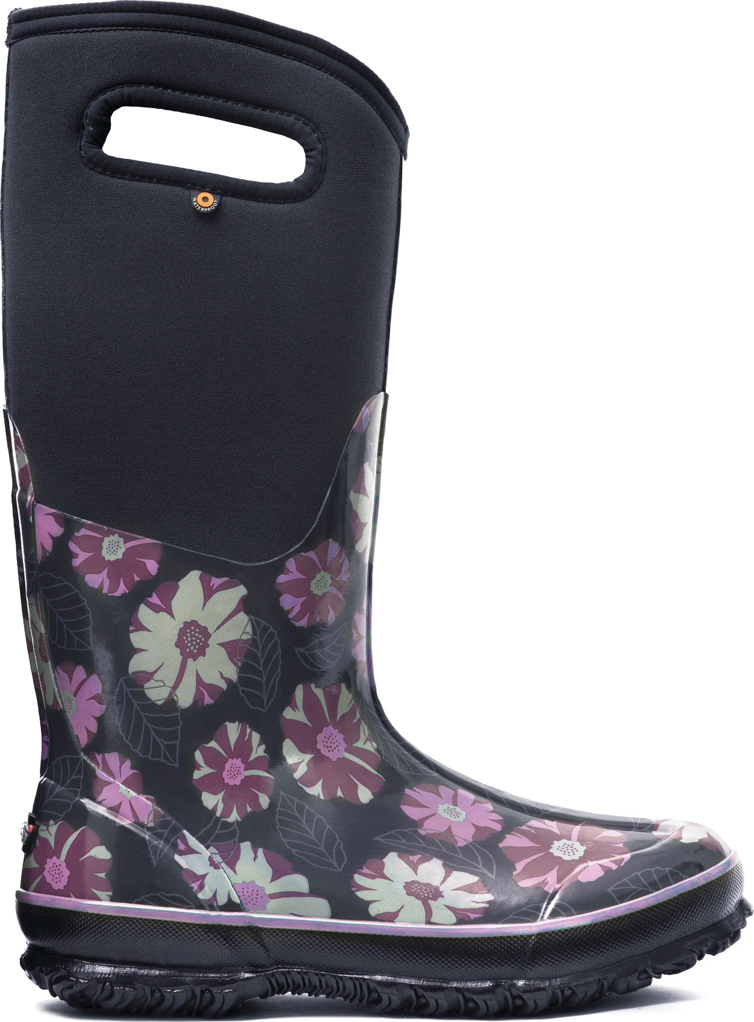 Product gallery image number 1 for product Classic Winter Floral Tall Boots - Women's