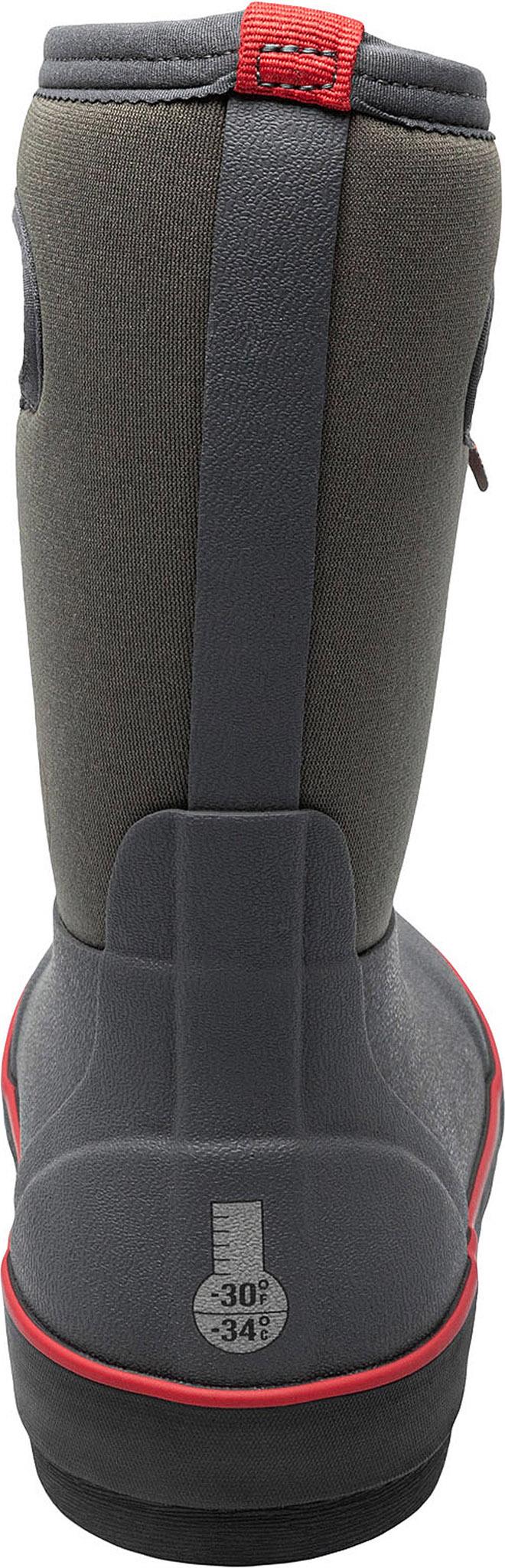 Product gallery image number 3 for product Classic II Texture Solid Insulated Rain Boots - Kids