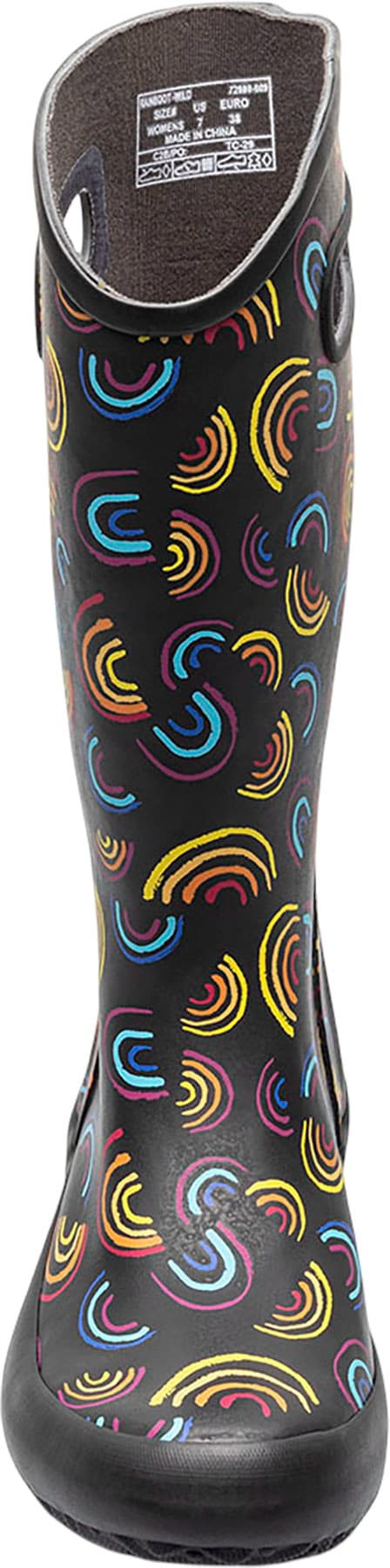 Product gallery image number 3 for product Bottes de pluie Wild Rainbow - Femme  