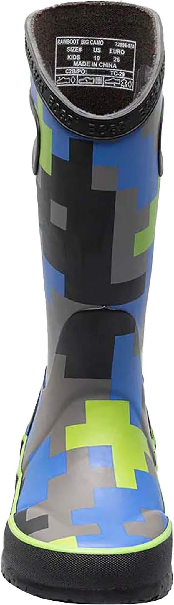 Product gallery image number 4 for product Big Camo Rain Boots - Kids