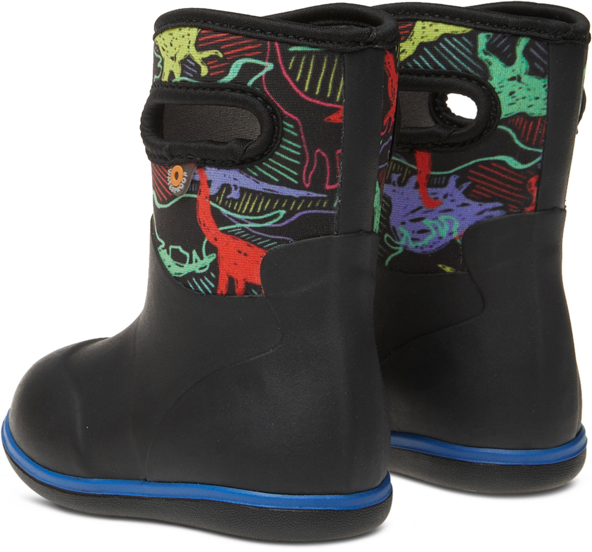 Product gallery image number 3 for product Infant Classic Neon Dino Rain Boots - Infant