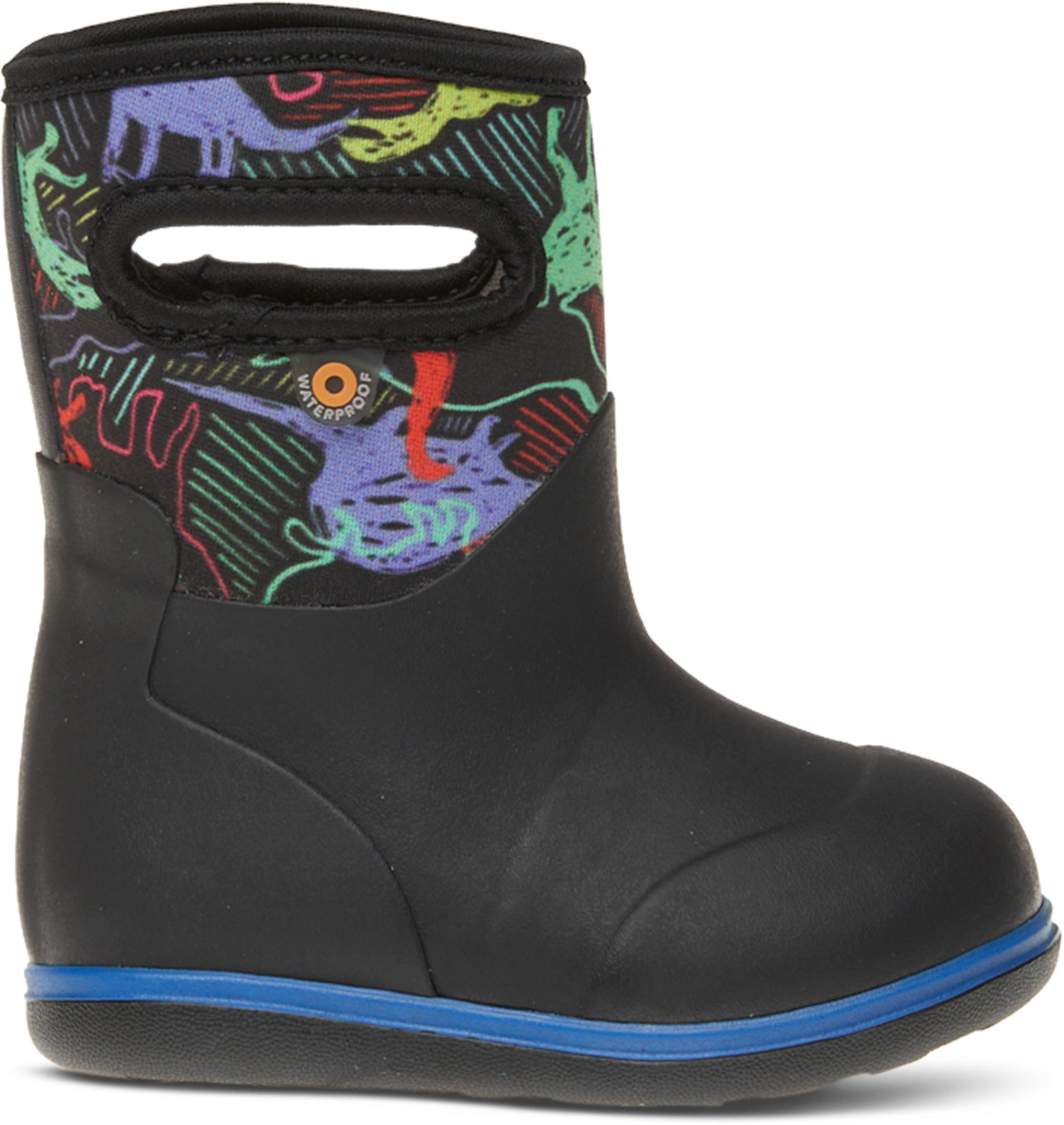 Product gallery image number 1 for product Infant Classic Neon Dino Rain Boots - Infant