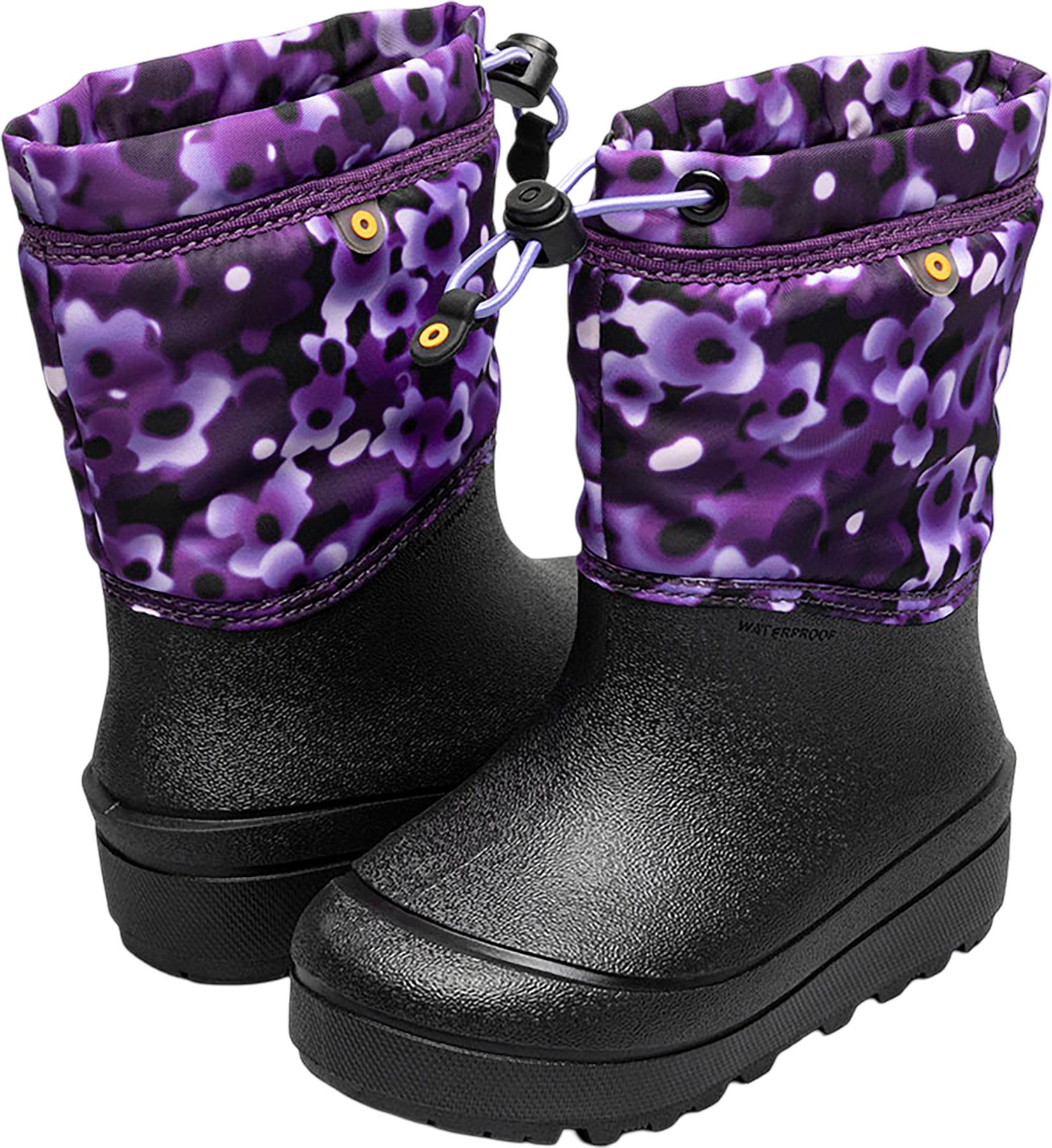 Product gallery image number 3 for product Snow Shell Boot Tropadelic Floral Winter Boots - Kids