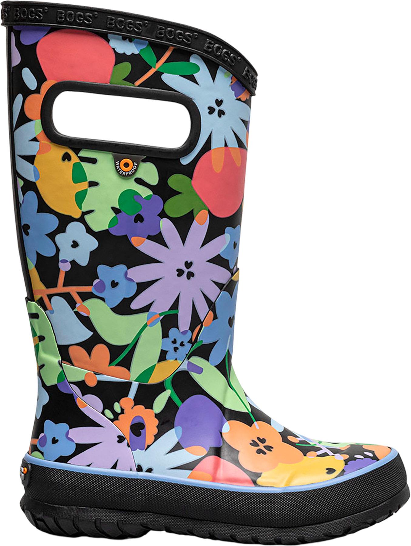 Product image for Overlap Flowers Rain Boots - Kids