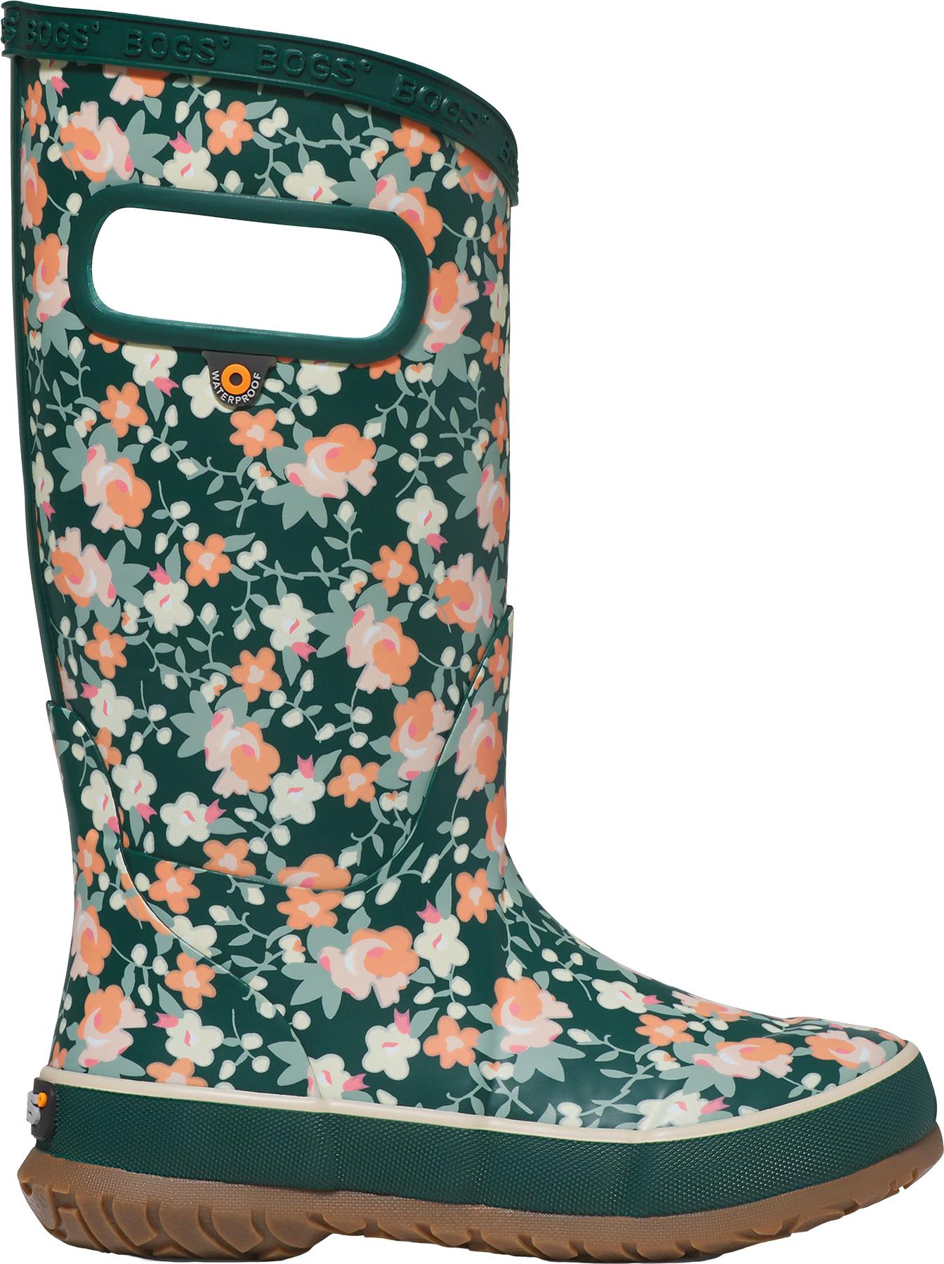 Product gallery image number 1 for product Small Floral Rain Boots - Little Kids