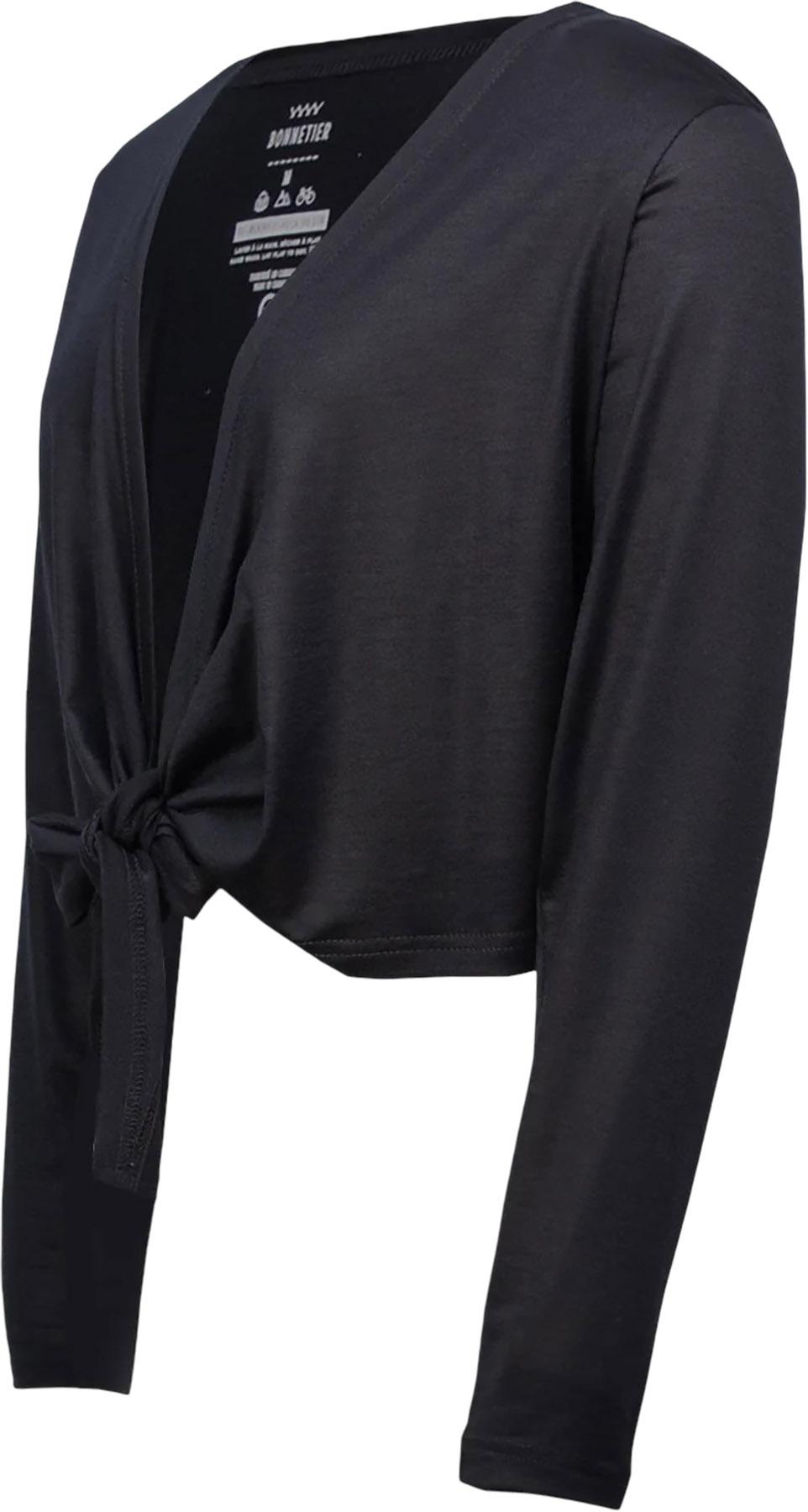 Product image for Klo Merino Stretchwool Long Sleeve Coverup - Woman