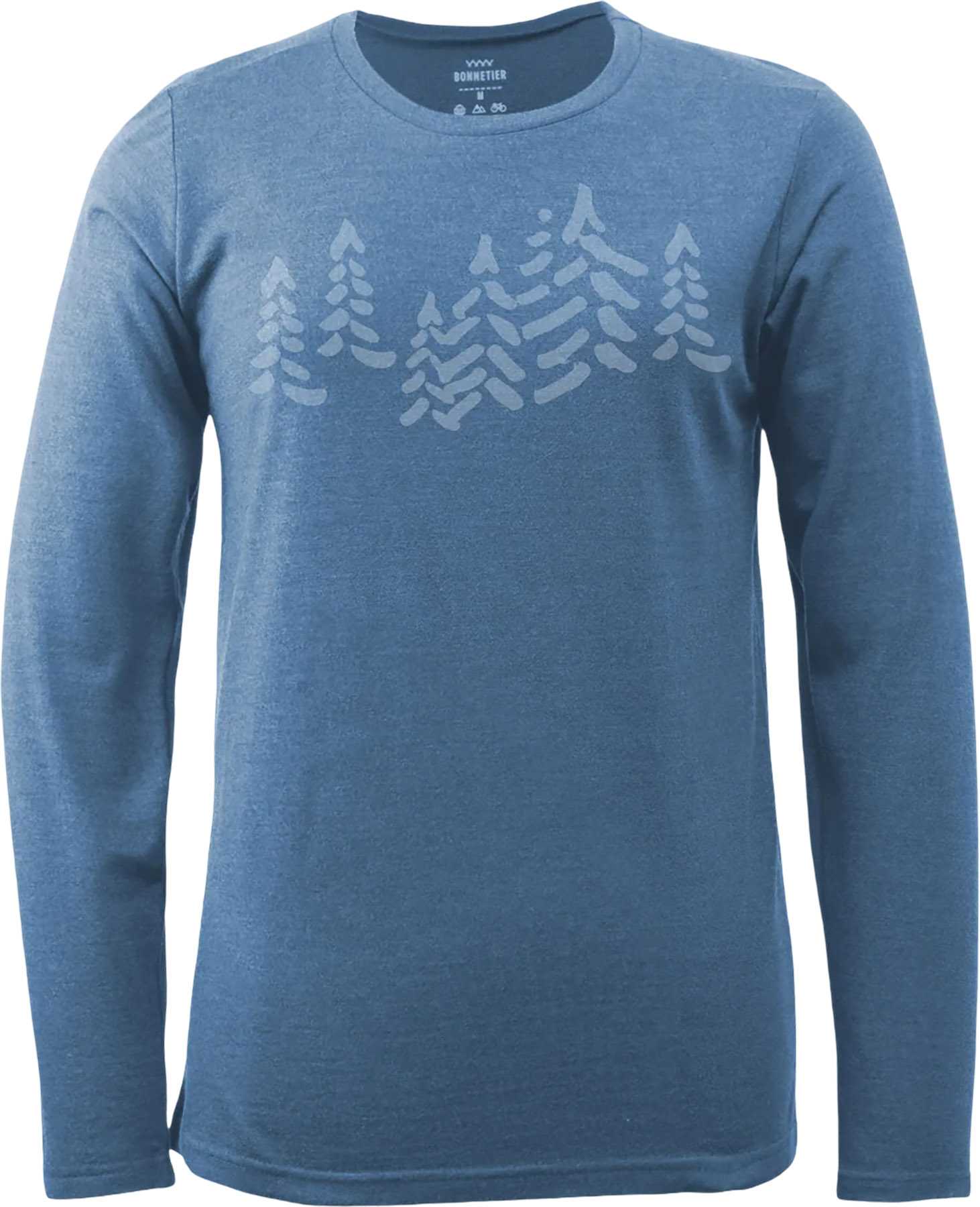 Heather Blue Printed