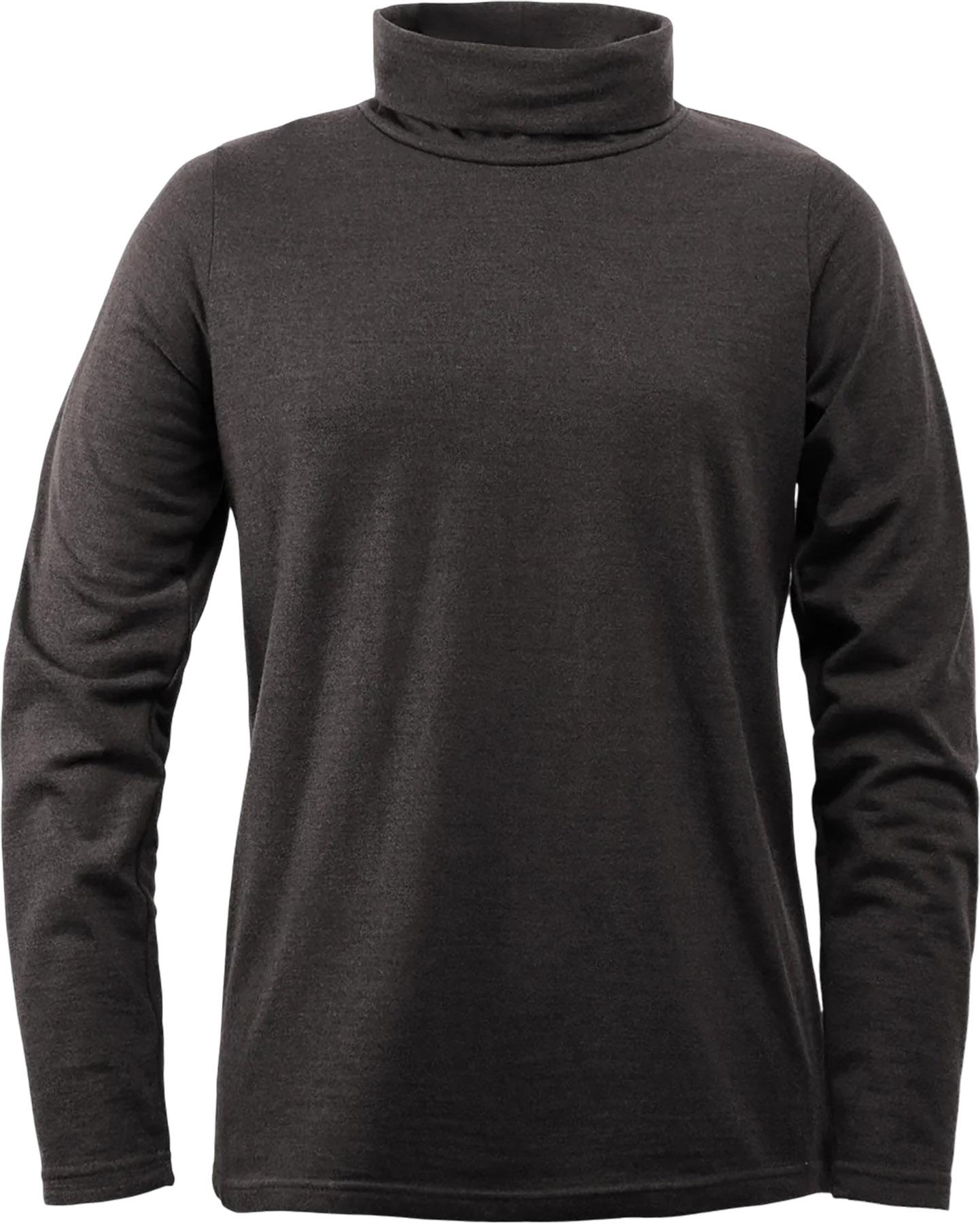 Image de produit pour T-shirt à col roulé en flanelle de mérinos Dumoine - Femme