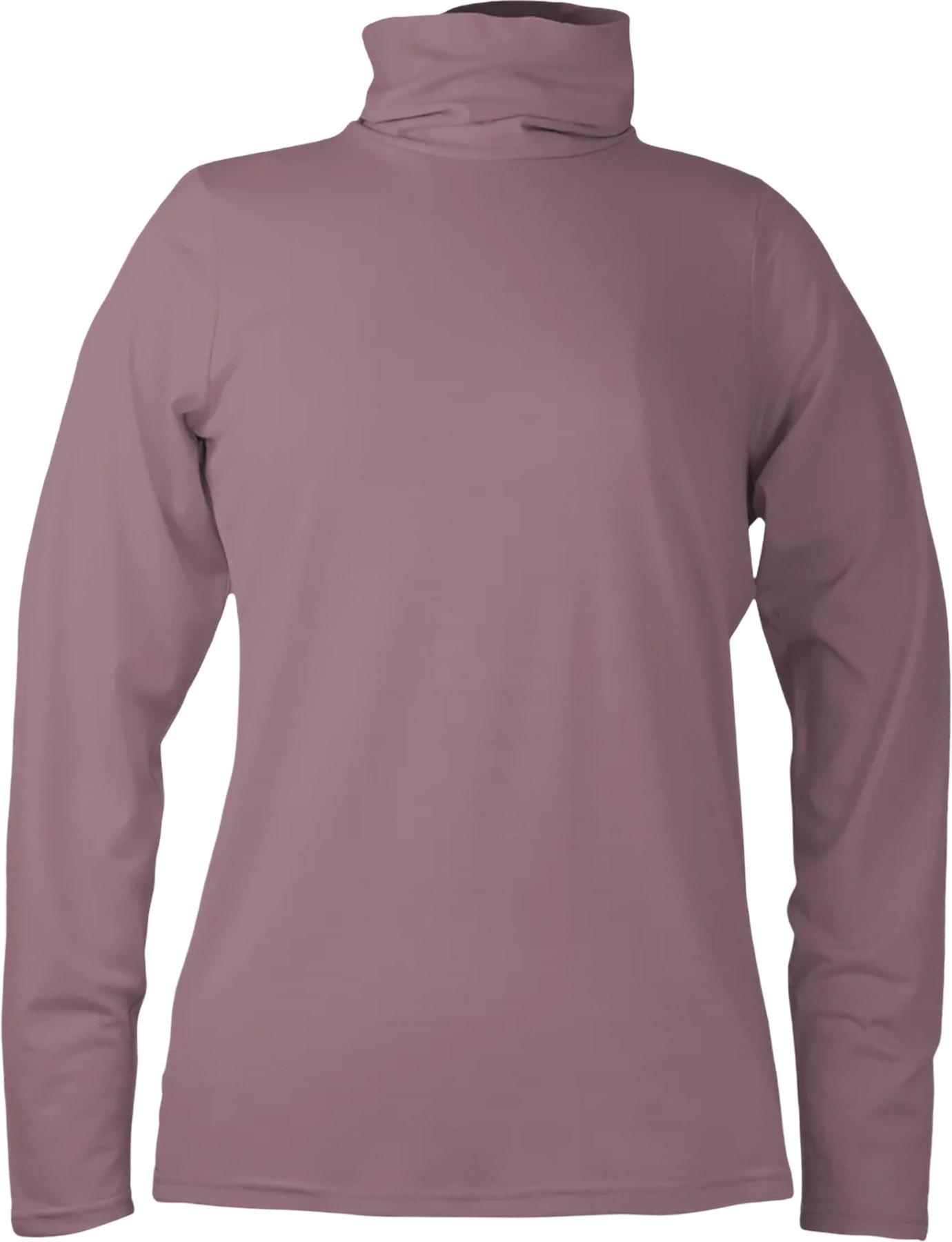 Image de produit pour T-shirt à col roulé en laine mérinos Dumoine - Femme