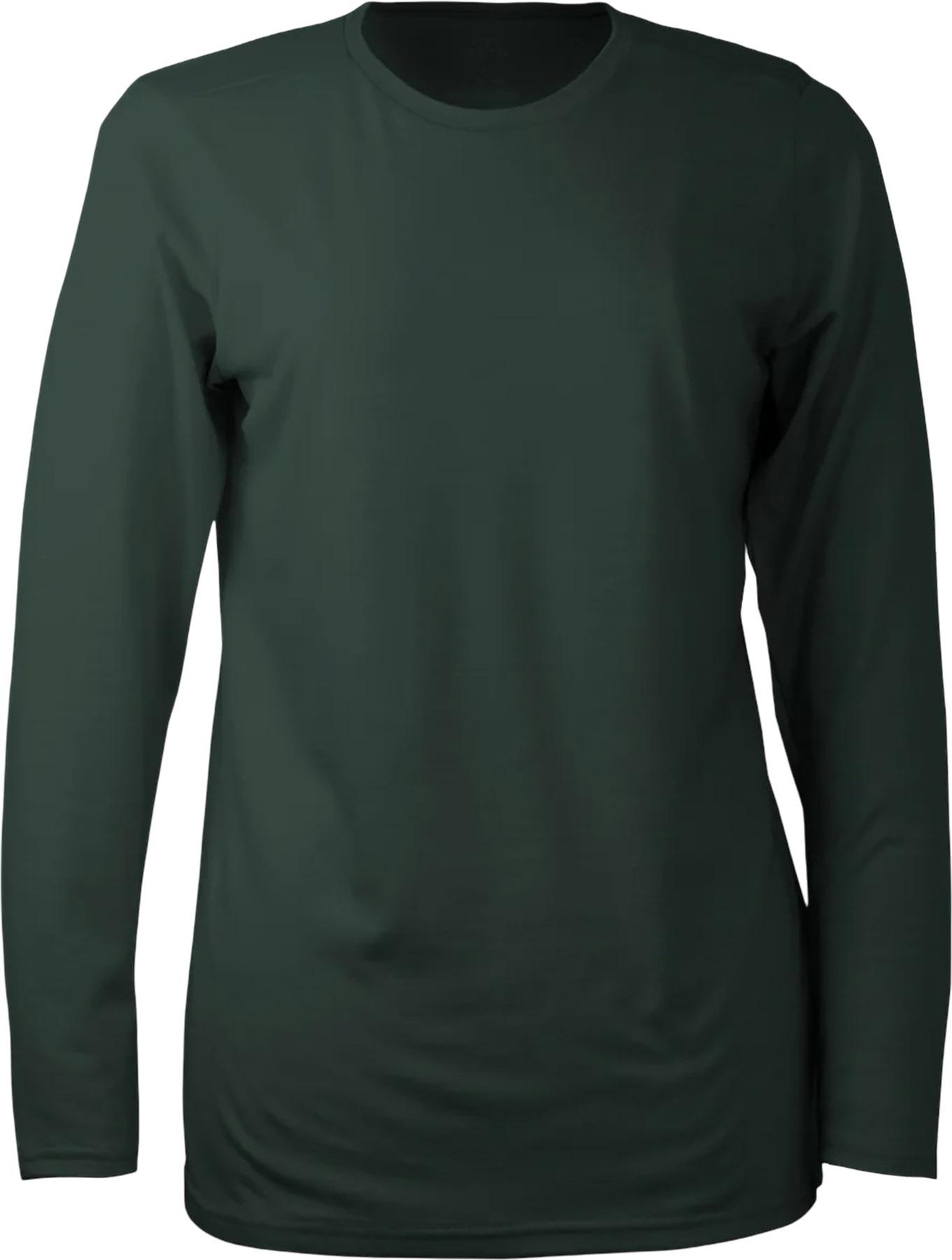 Image de produit pour T-shirt à manches longues en laine mérinos - Femme