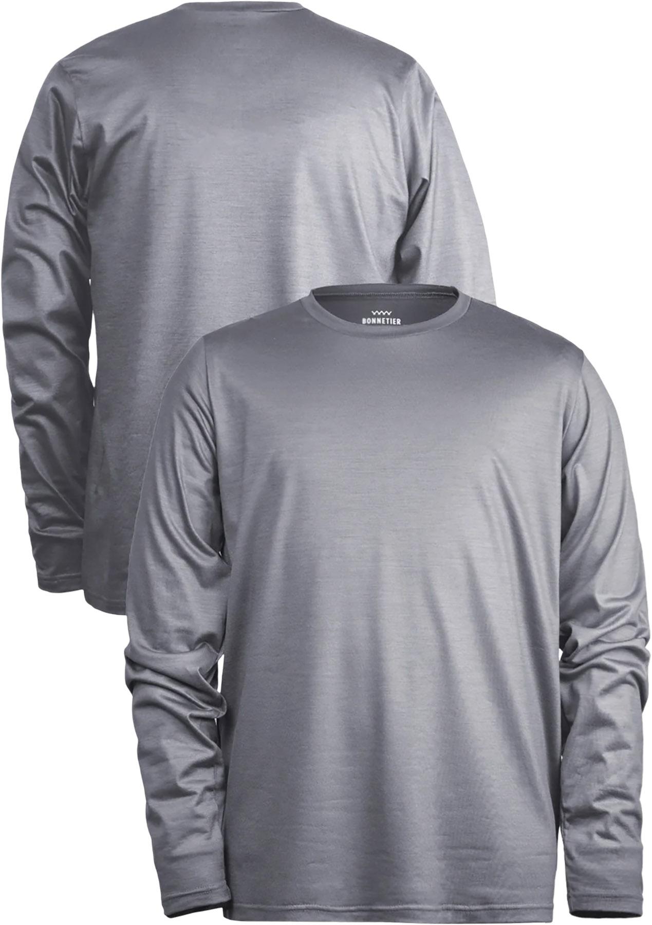 Image de produit pour T-shirt à manches longues en laine mérinos Stretchwool Yamaska - Homme